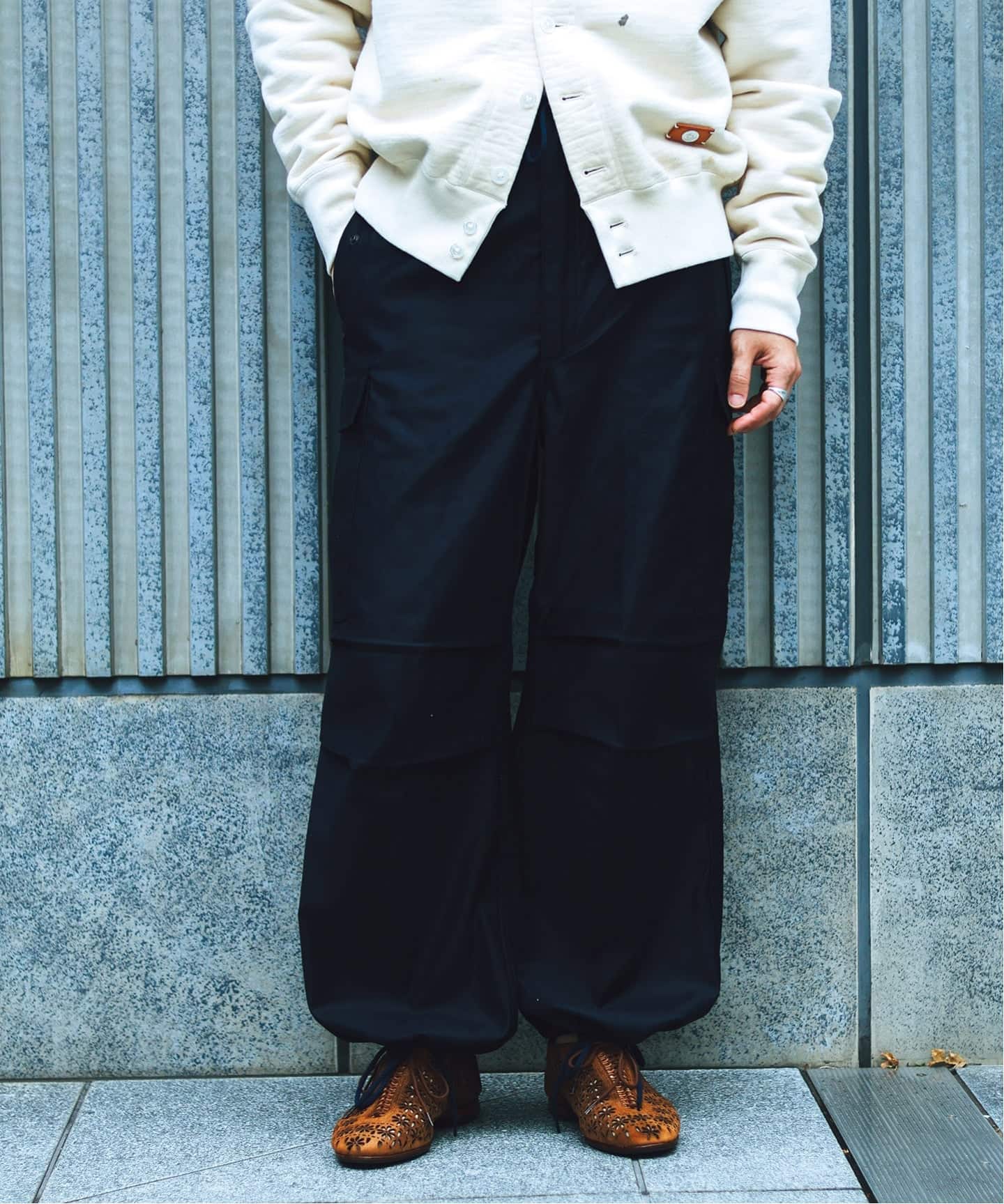 CIOTA for EDIFICE 別注 スビンコットン モールスキン M-51（カーゴ