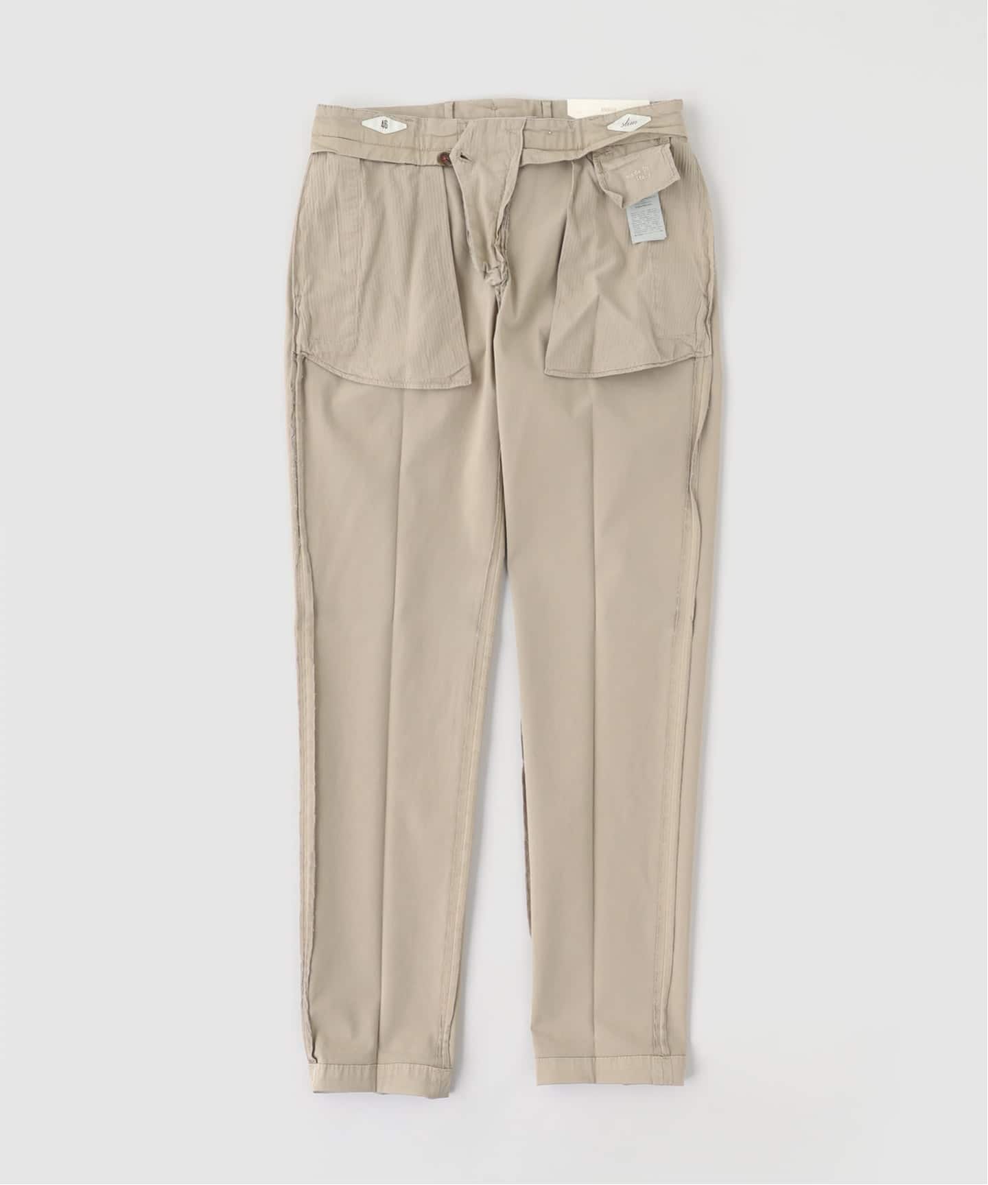 BRIGLIA(ブリリア) GarmentDye Cotton 1P Trousers（スラックス