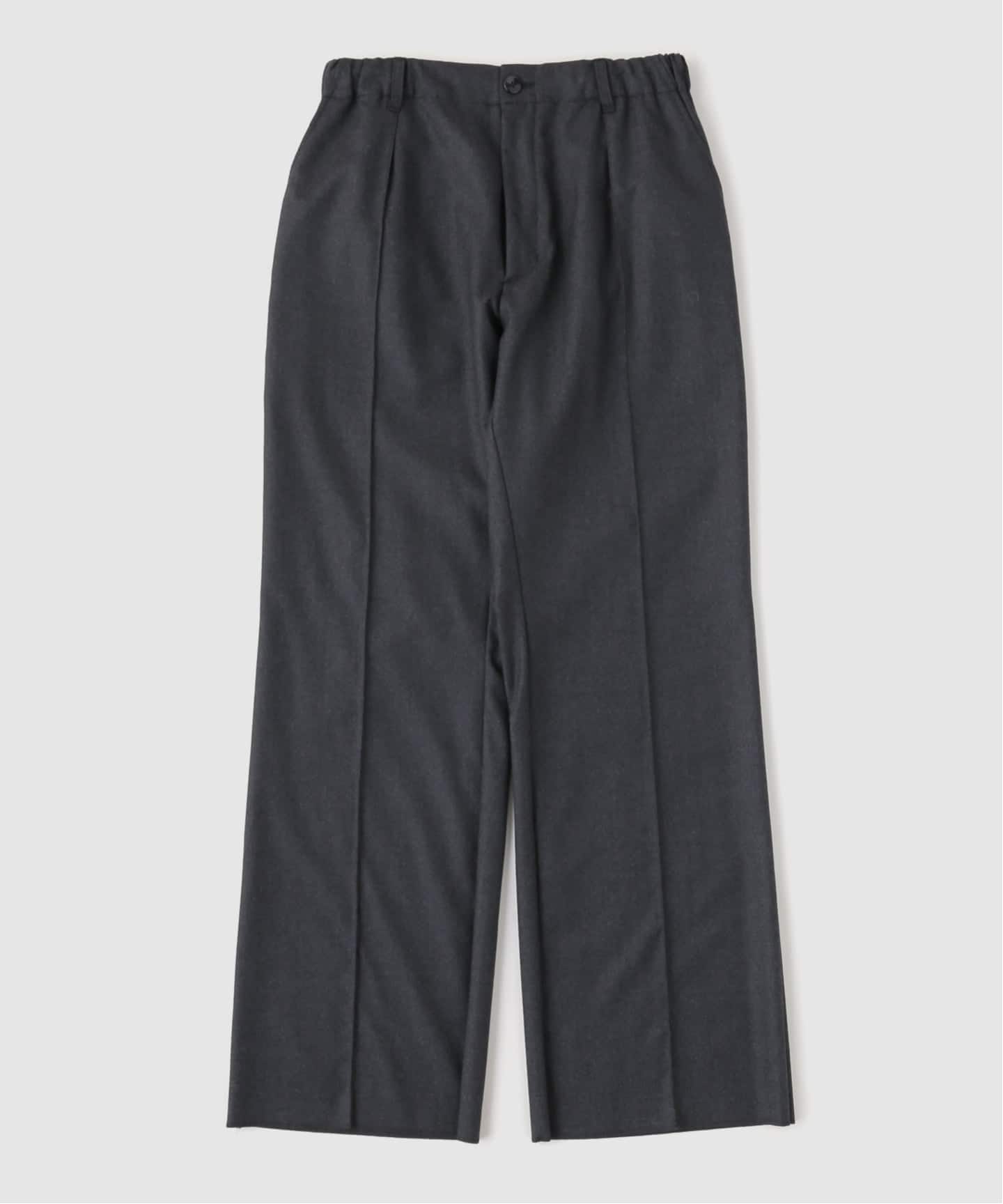 AURALEE (オーラリー) LIGHT MELTON ONE-TUCK SLACKS A25AP03 LM