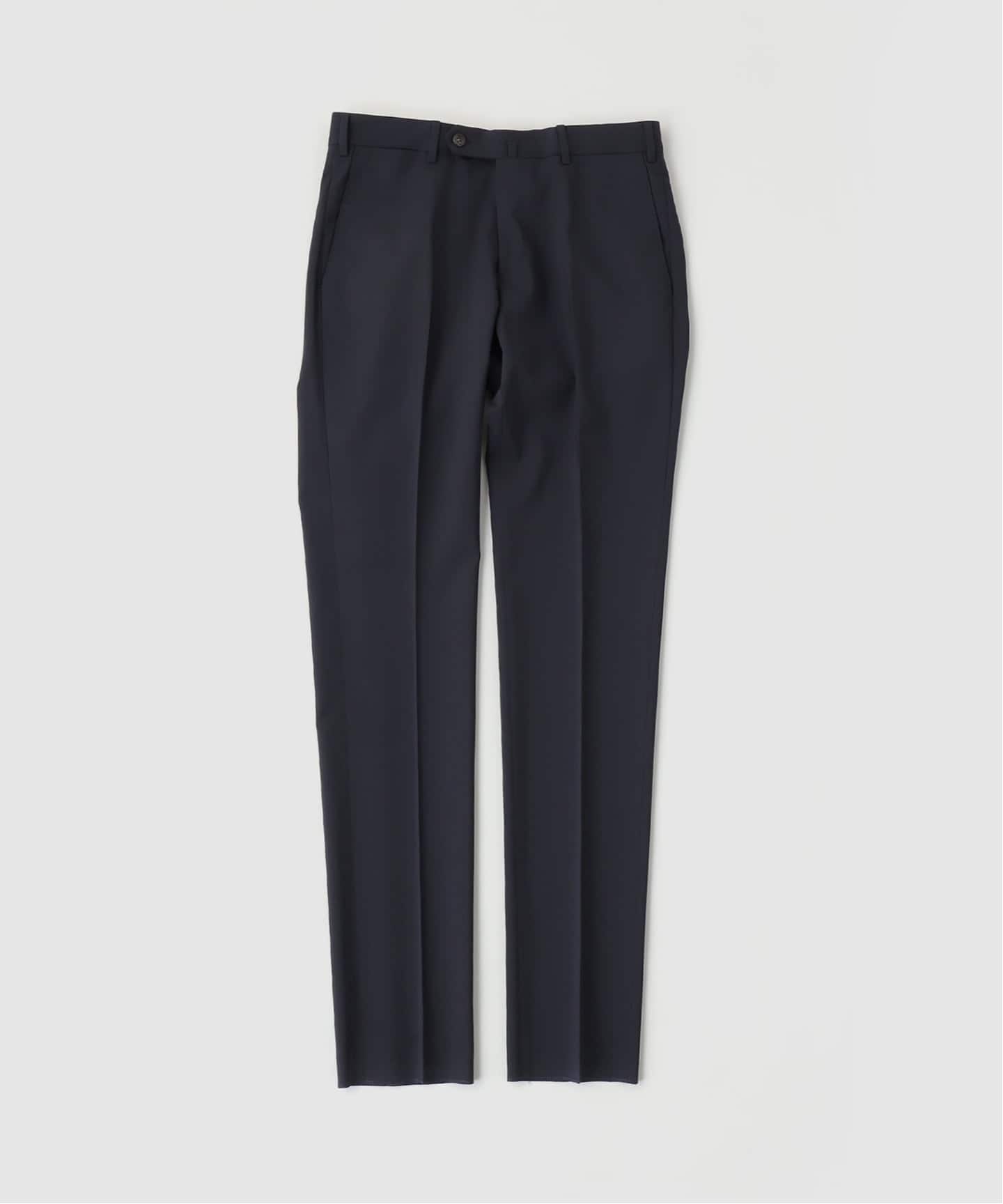 ジェルマーノ　スラックス　ネイビー　44 GERMANO (ジェルマーノ) Washable Wool Slacks（スラックス）｜EDIFICE