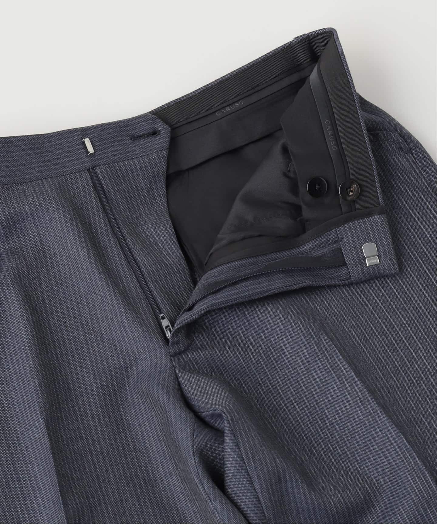 CARUSO(カルーゾ) L-Pocket Stripe トラウザー（スラックス）｜EDIFICE