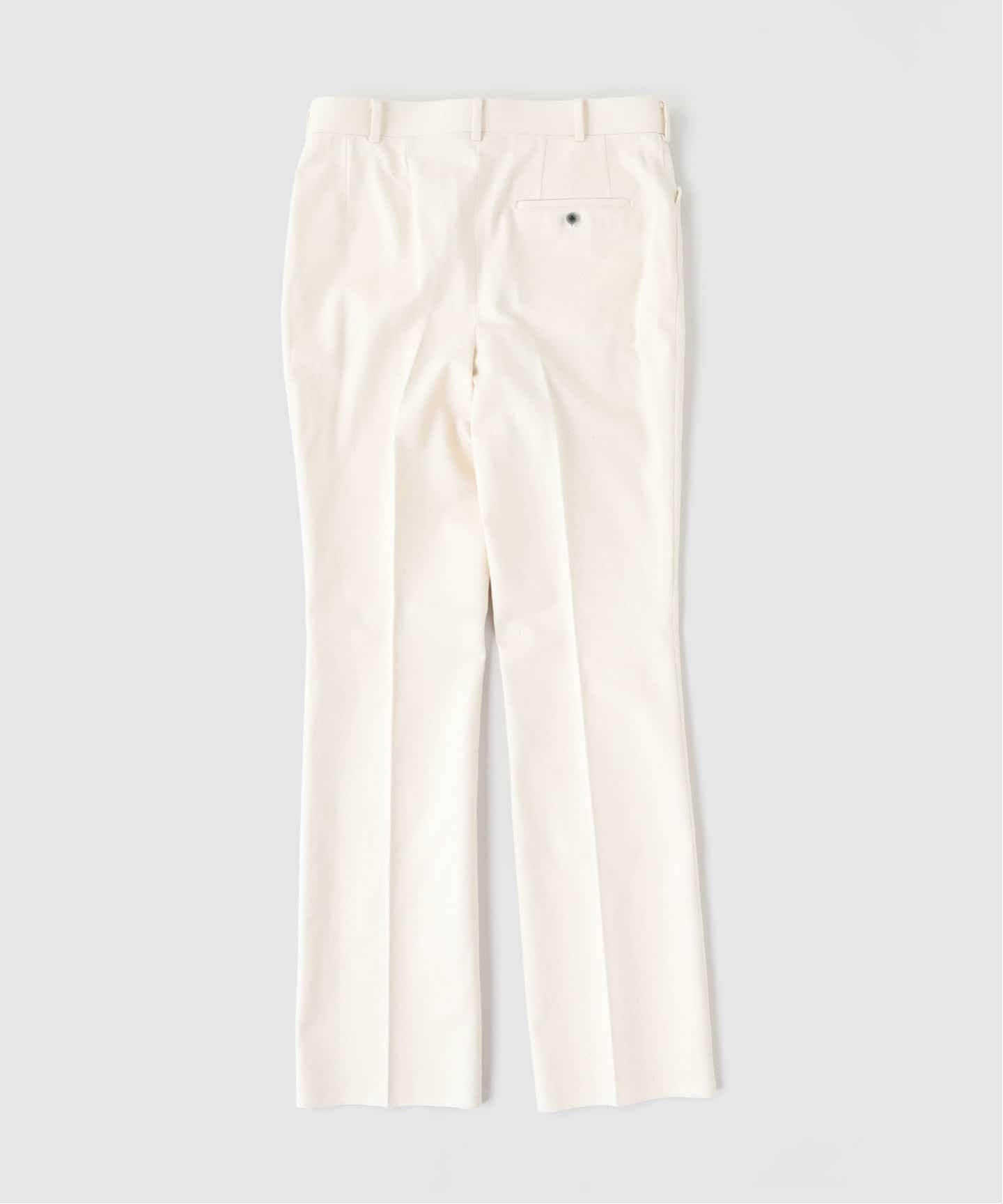 Fumiya Hirano(フミヤヒラノ) Carnaby Ecru Trousers（スラックス
