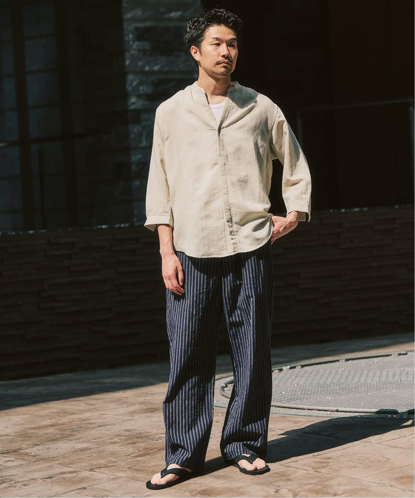 LE JAPON ATELIER SN サックパンツ（スラックス）｜417 EDIFICE