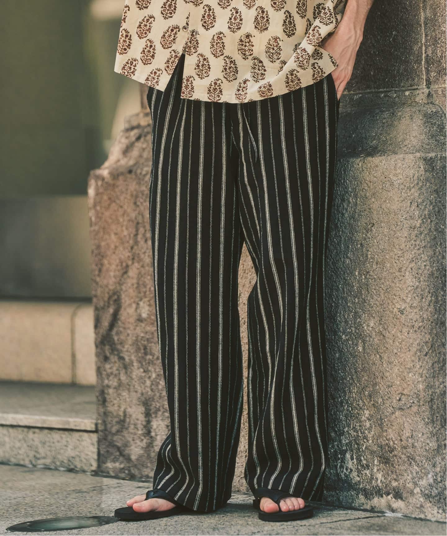 LE JAPON ATELIER SN サックパンツ（スラックス）｜417 EDIFICE