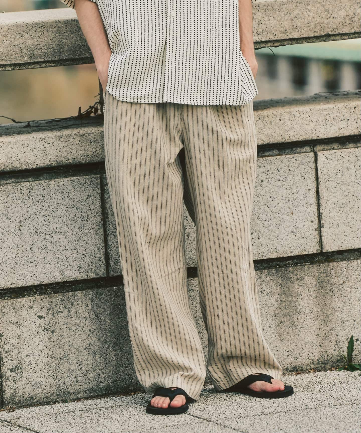 LE JAPON ATELIER SN サックパンツ（スラックス）｜417 EDIFICE
