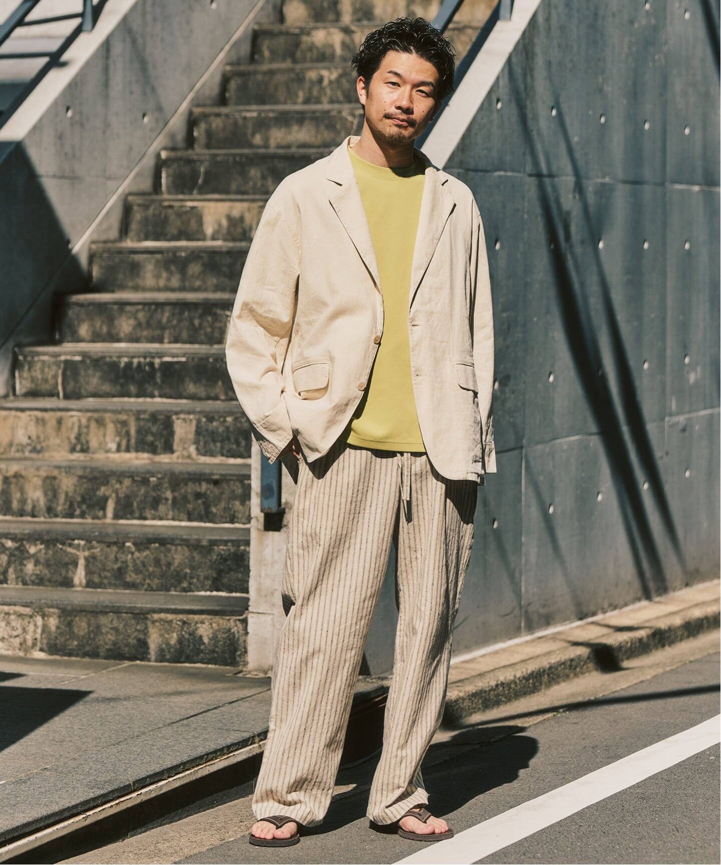 LE JAPON ATELIER SN サックパンツ（スラックス）｜417 EDIFICE