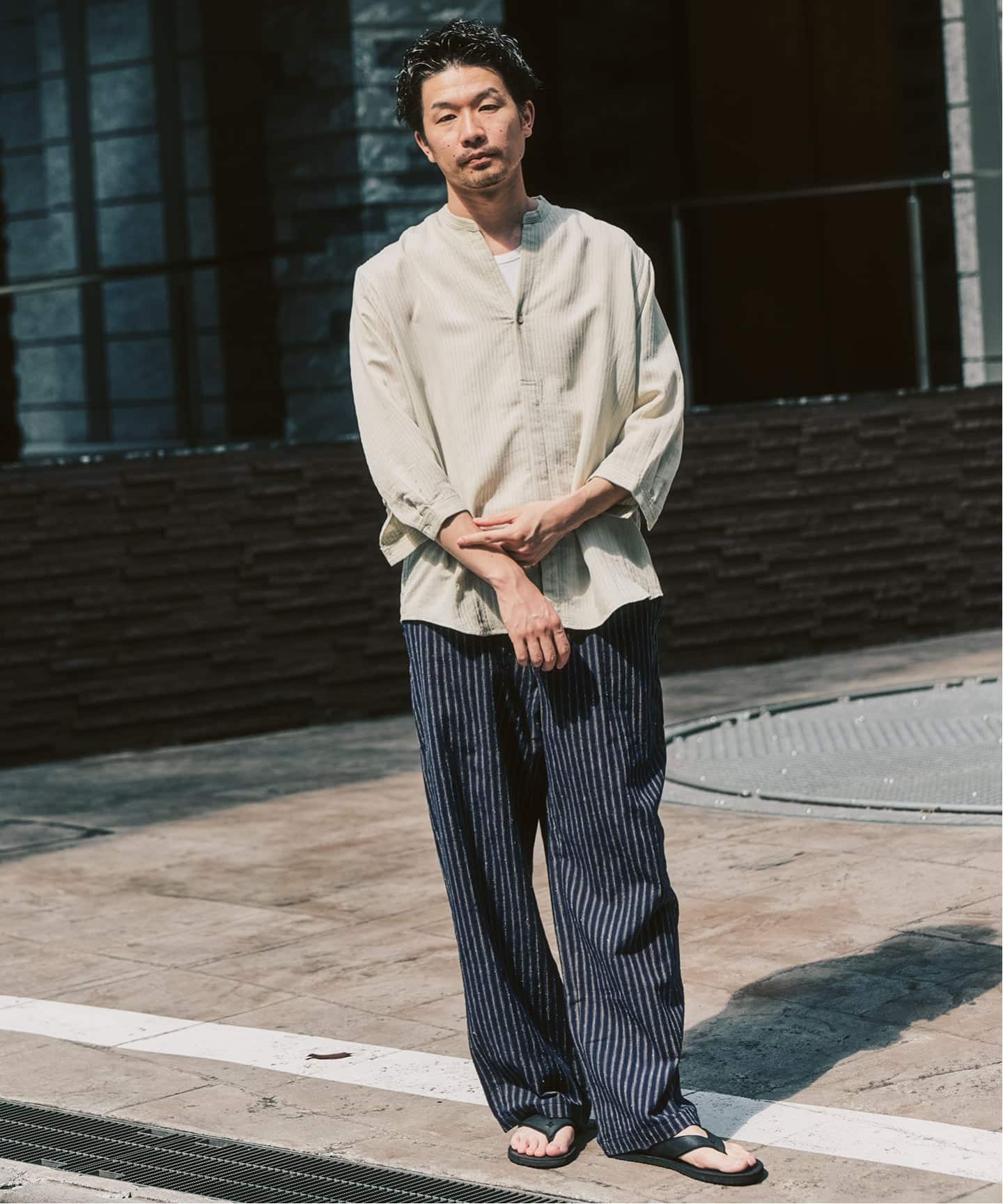LE JAPON ATELIER SN サックパンツ（スラックス）｜417 EDIFICE