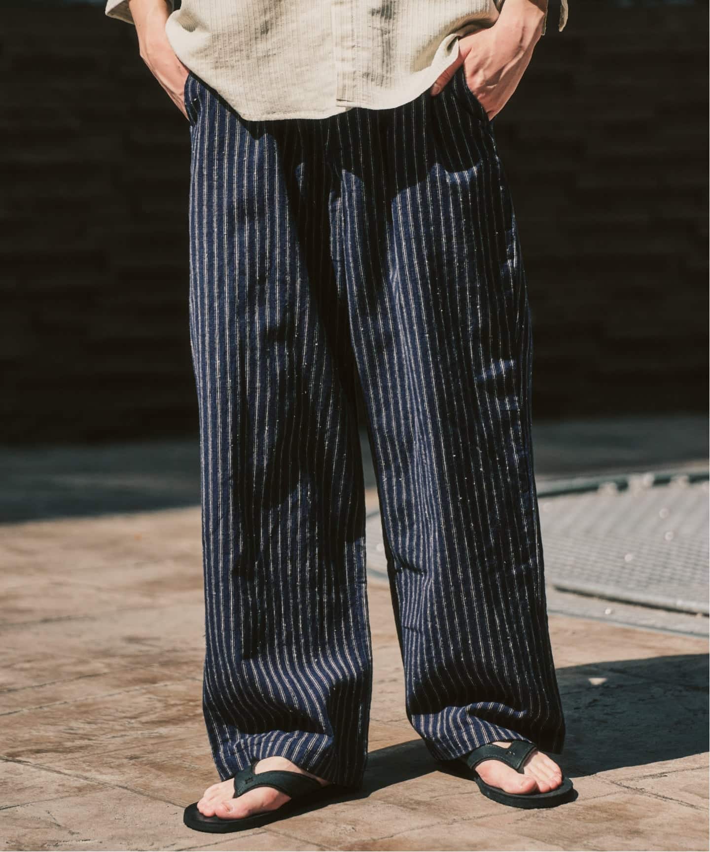 LE JAPON ATELIER SN サックパンツ（スラックス）｜417 EDIFICE