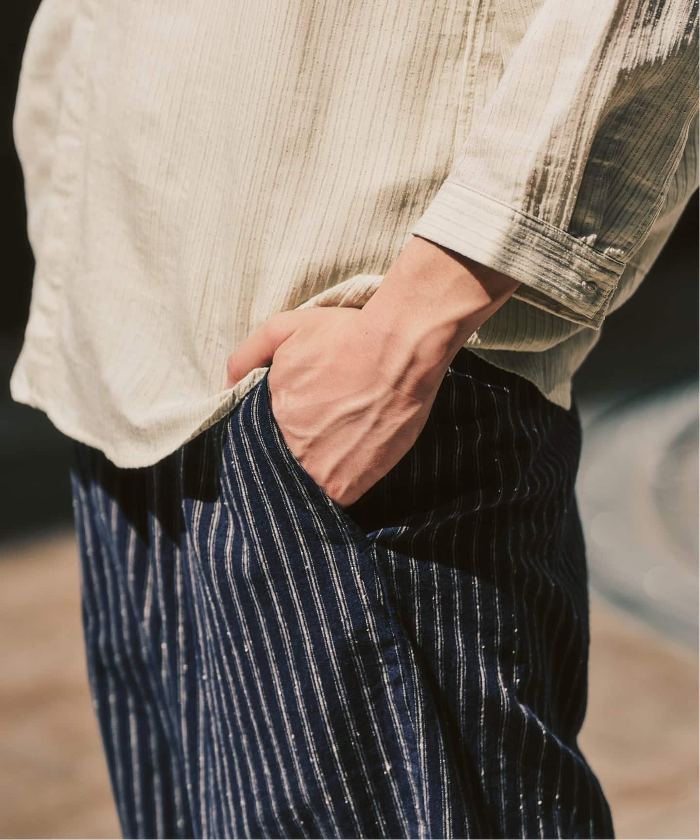 LE JAPON ATELIER SN サックパンツ（スラックス）｜417 EDIFICE