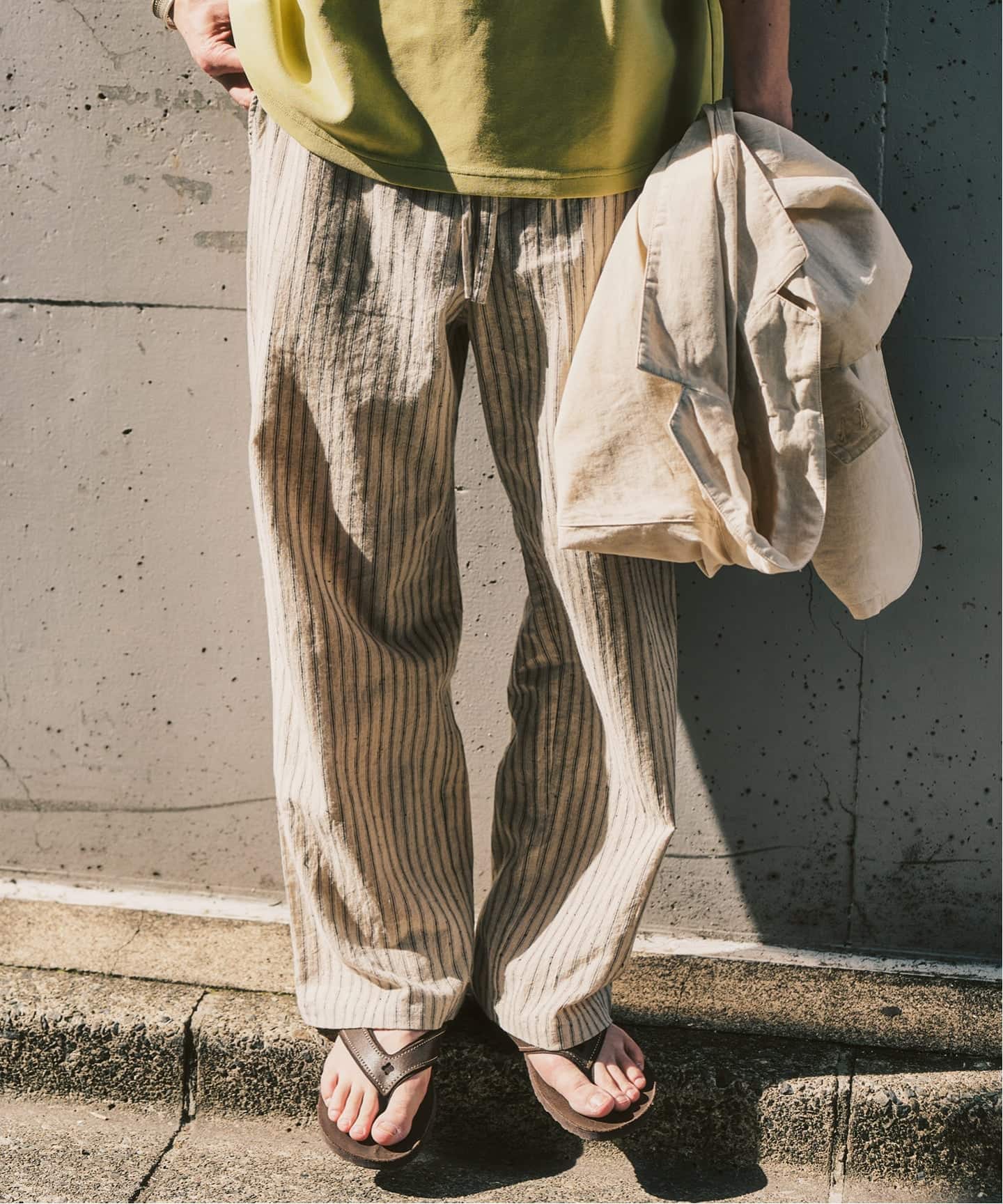 LE JAPON ATELIER SN サックパンツ（スラックス）｜417 EDIFICE