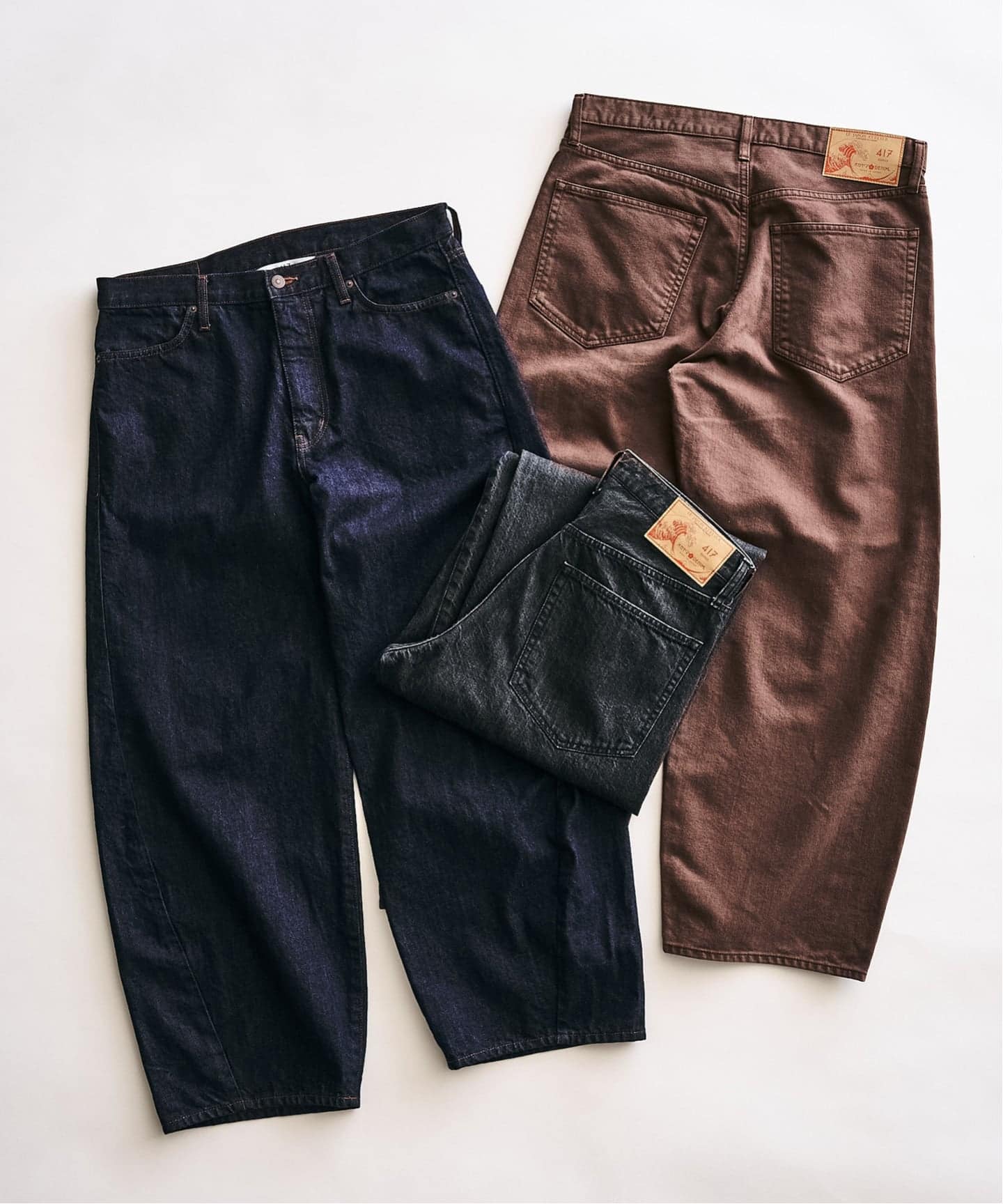 LE JAPON ATELIER】TYPE.2 カーブレッグ（デニムパンツ・ジーンズ