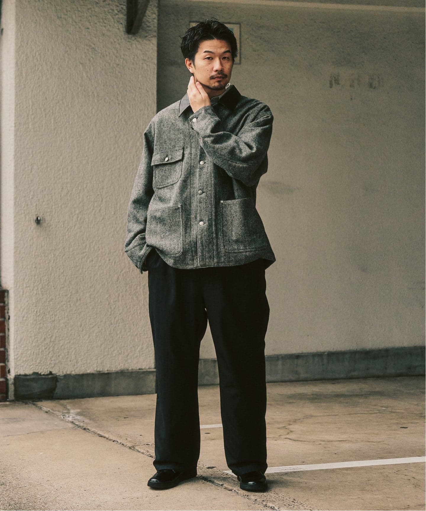 LE JAPON ATELIER】サックパンツ（スラックス）｜417 EDIFICE（フォー