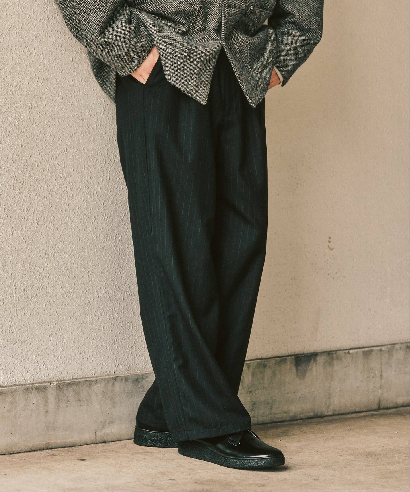 LE JAPON ATELIER】サックパンツ（スラックス）｜417 EDIFICE（フォー