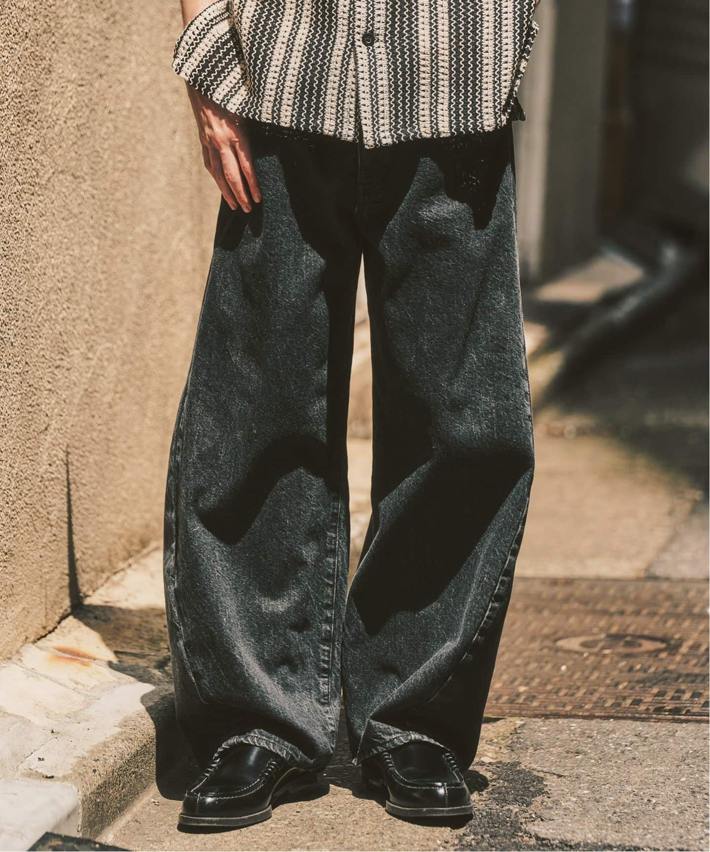 LE JAPON ATELIER OKAYAMA TYPE.2 カーブレッグ（デニムパンツ