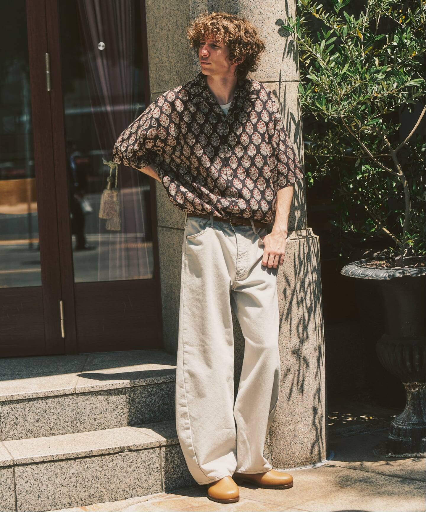 LE JAPON ATELIER OKAYAMA TYPE.2 カーブレッグ（デニムパンツ