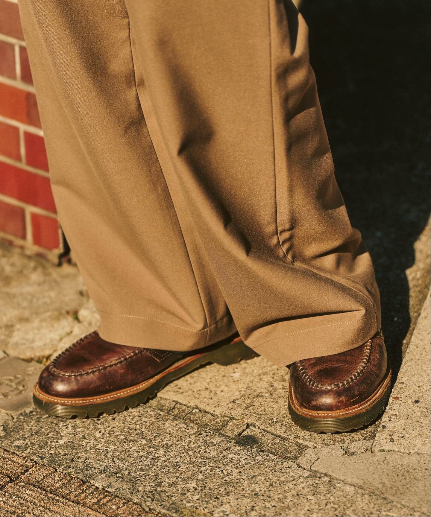 TRツイル ワイドイージーパンツ（スラックス）｜417 EDIFICE（フォー