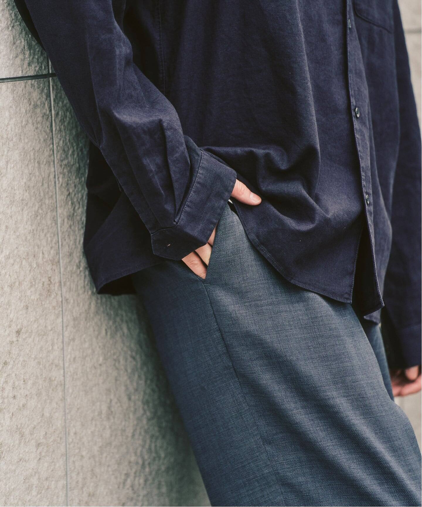 EVALET / エバレット】メッシュ ワイドパンツ 