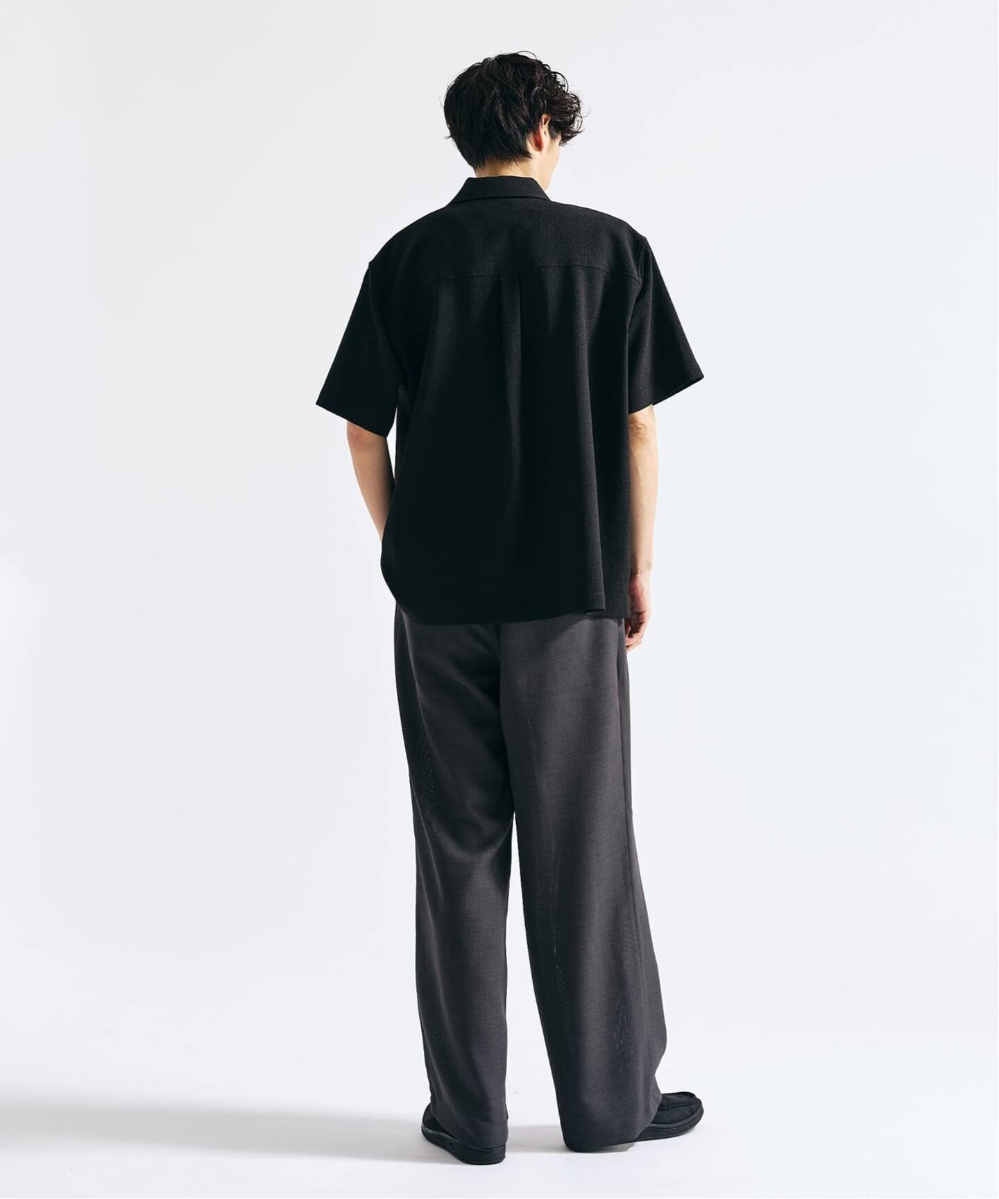 EVALET / エバレット】メッシュ ワイドパンツ 