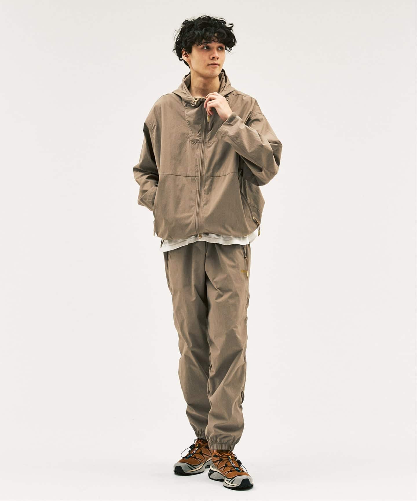 hangoverz ナイロンジャケット ナイロンパンツ ワッシャーナイロン utilityパンツ（ジャージ／トラックパンツ）｜417