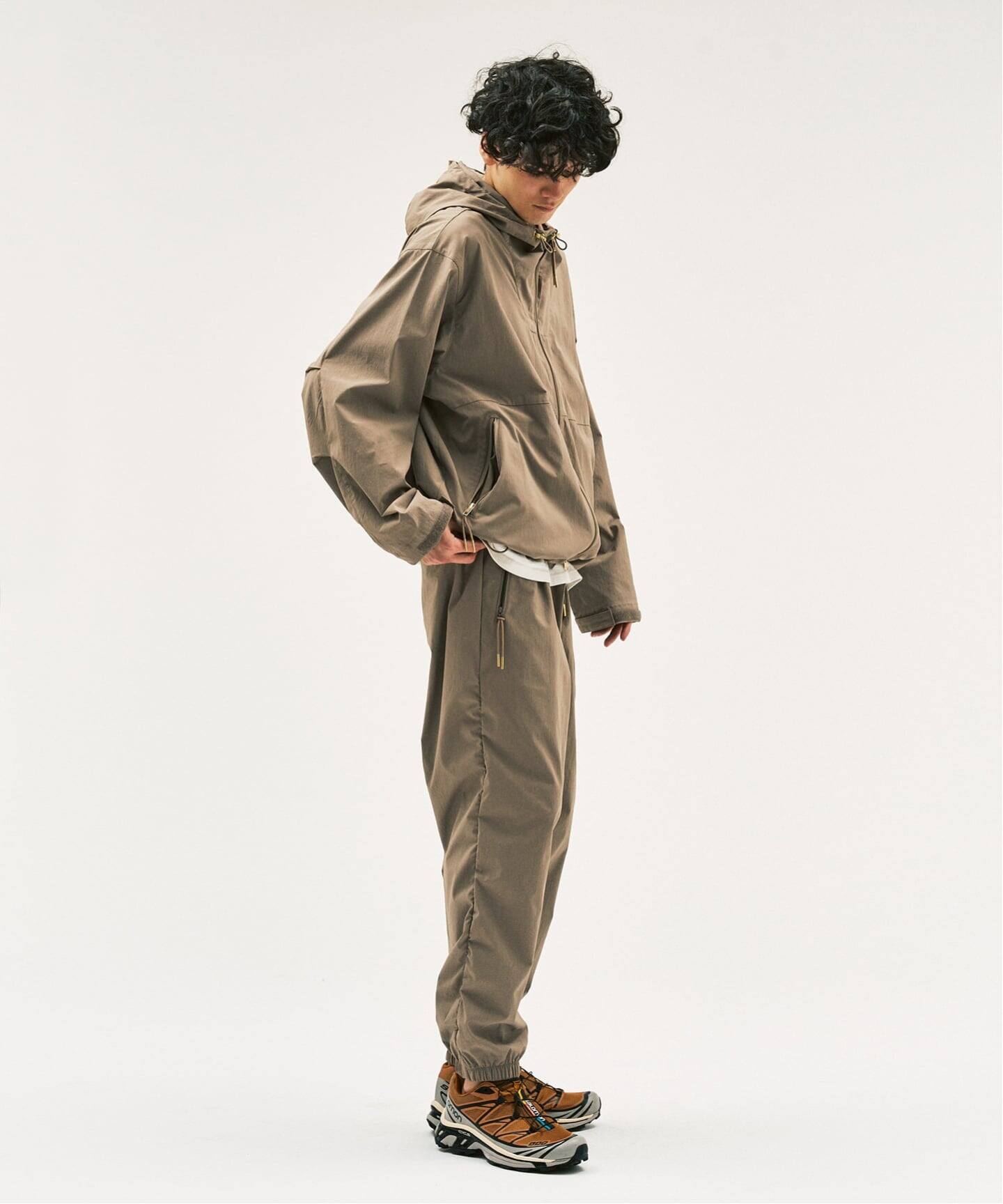 ワッシャーナイロン utilityパンツ（ジャージ／トラックパンツ）｜417
