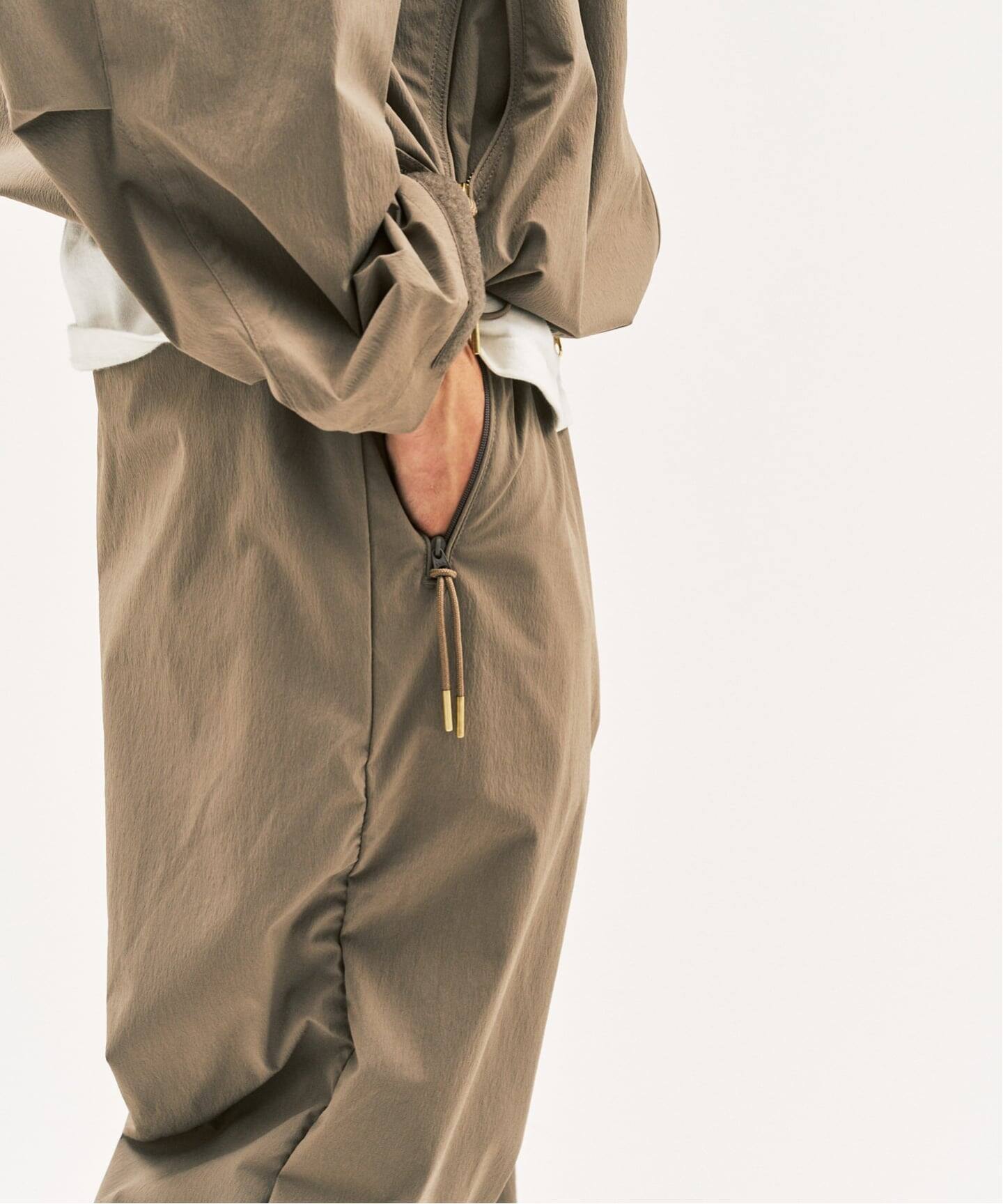 ワッシャーナイロン utilityパンツ（ジャージ／トラックパンツ）｜417