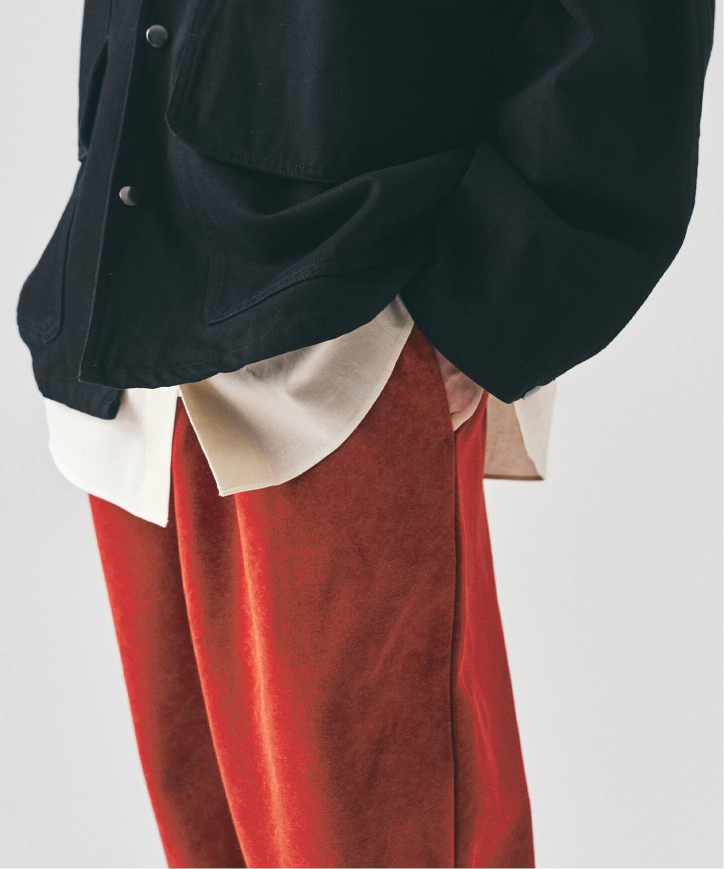 スプレーダンボール パンツ（スウェットパンツ）｜417 EDIFICE（フォー