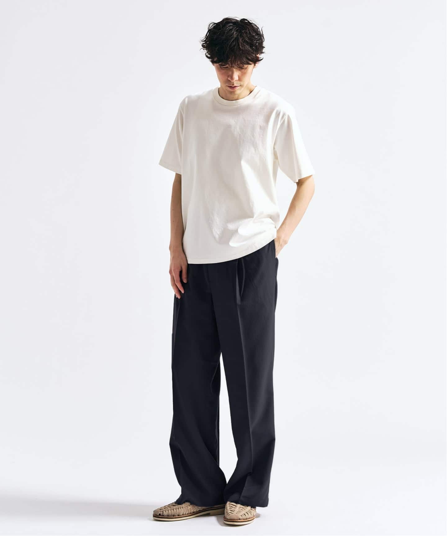 Pクレープ イージースラックス（スラックス）｜417 EDIFICE（フォー