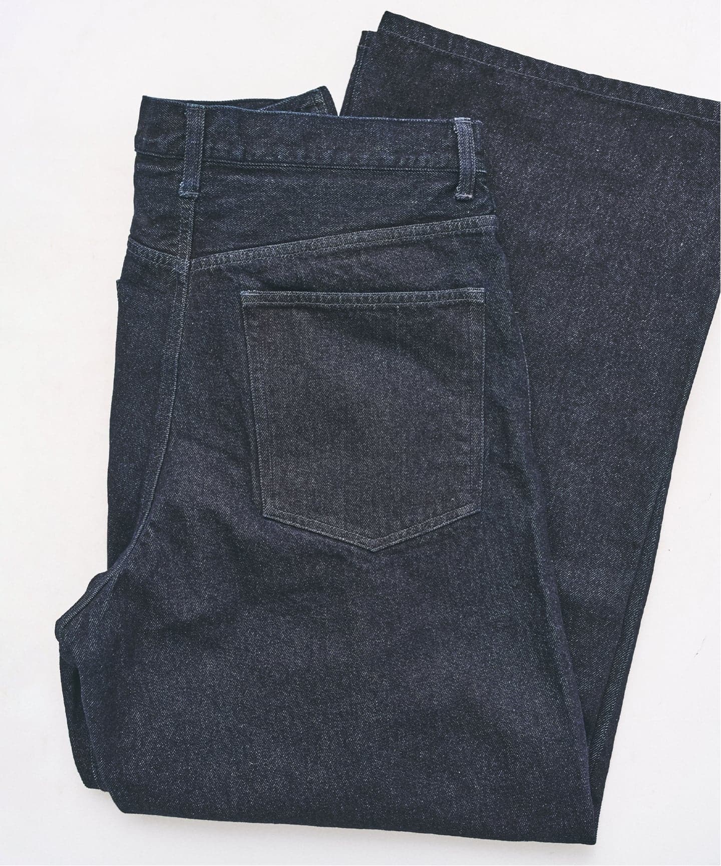 12.5OZ フェードグレー ワイドデニム（デニムパンツ・ジーンズ）｜417
