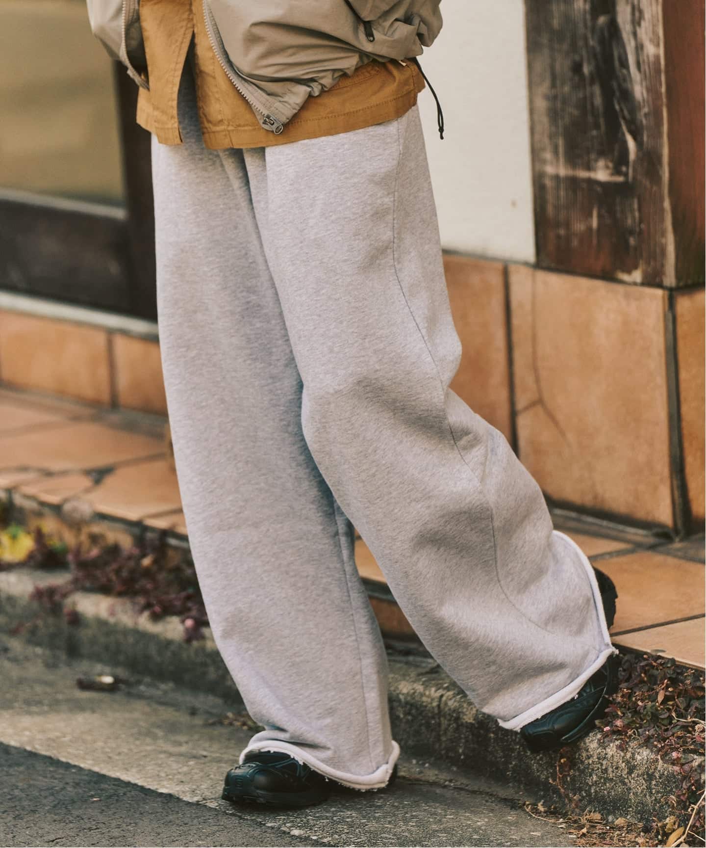 ワイドレッグ スウェットパンツ（スウェットパンツ）｜417 EDIFICE