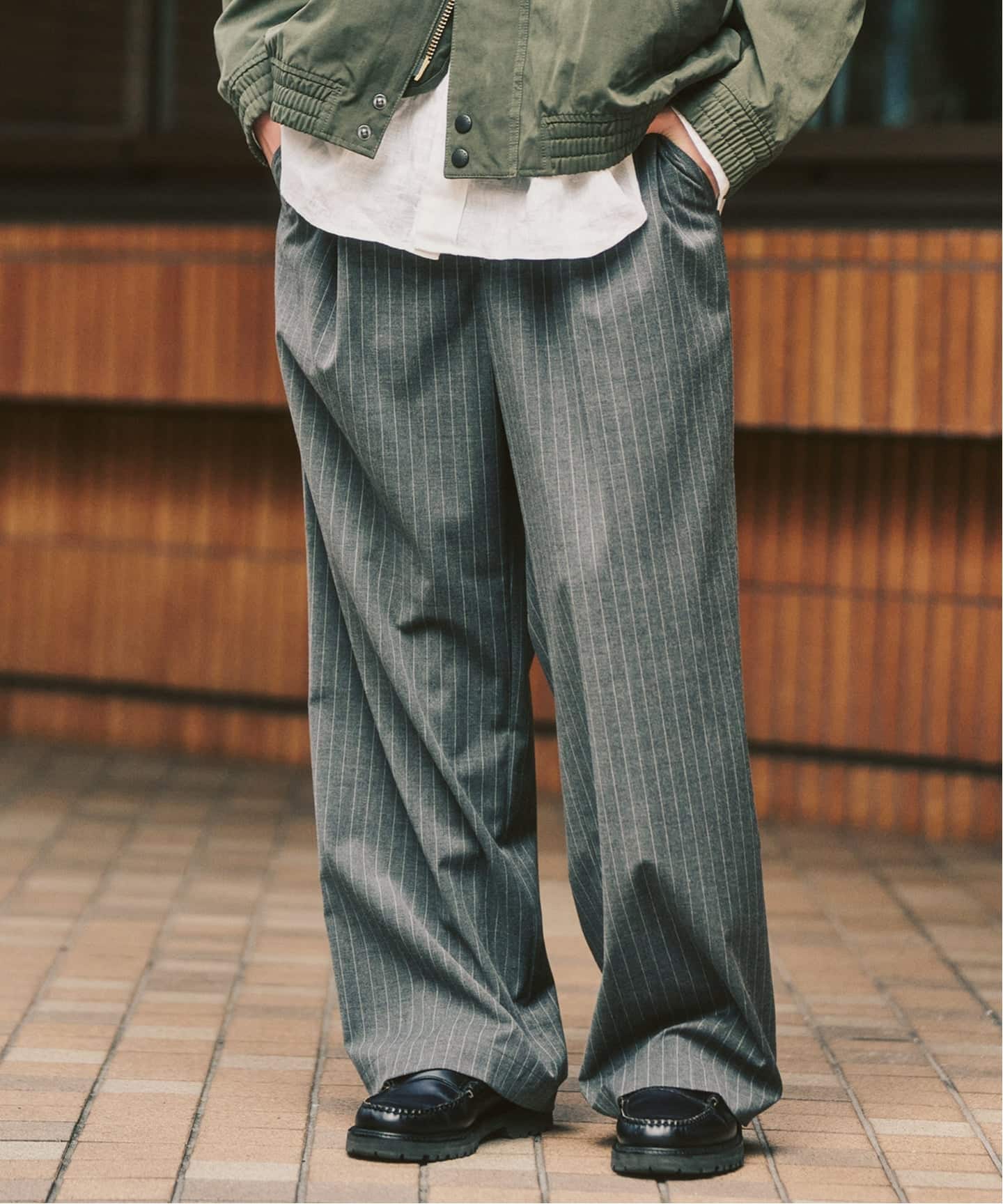 TR ワイドイージーパンツ（スラックス）｜417 EDIFICE（フォー