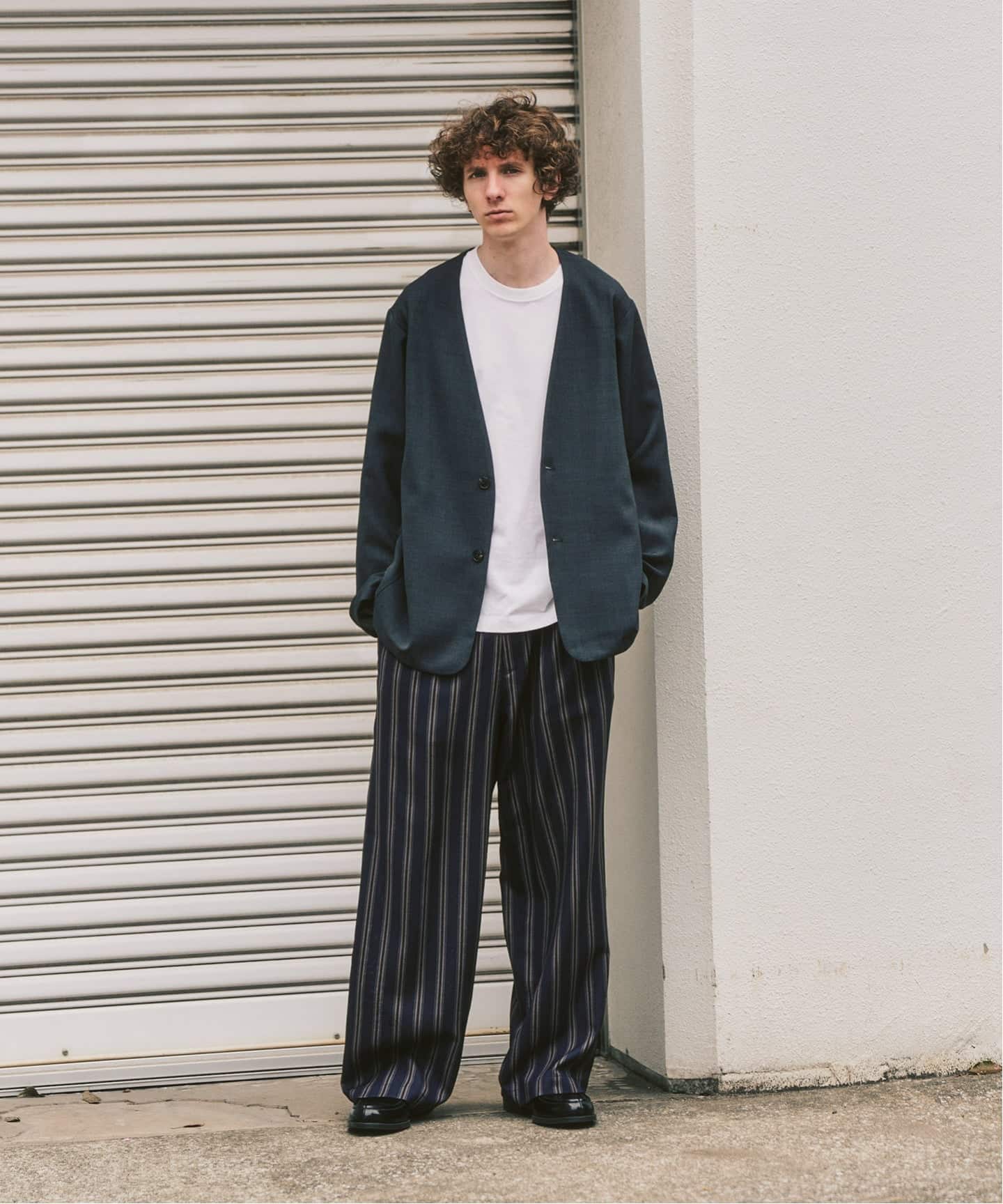 EVALET / エバレット】メッシュ ワイドパンツ 