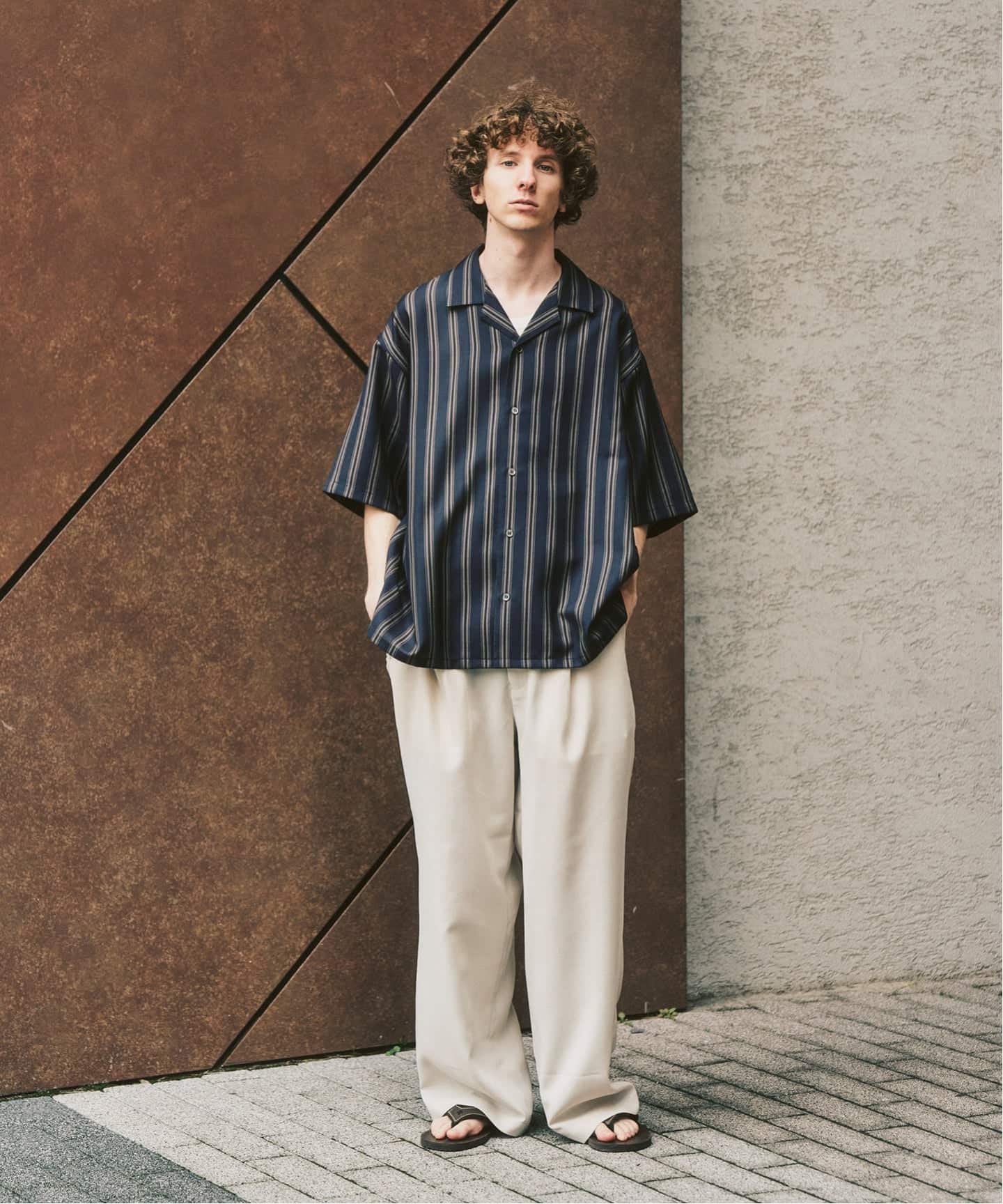 EVALET / エバレット】メッシュ ワイドパンツ 417 edifice EVALET / エバレット】メッシュ ワイドパンツ 