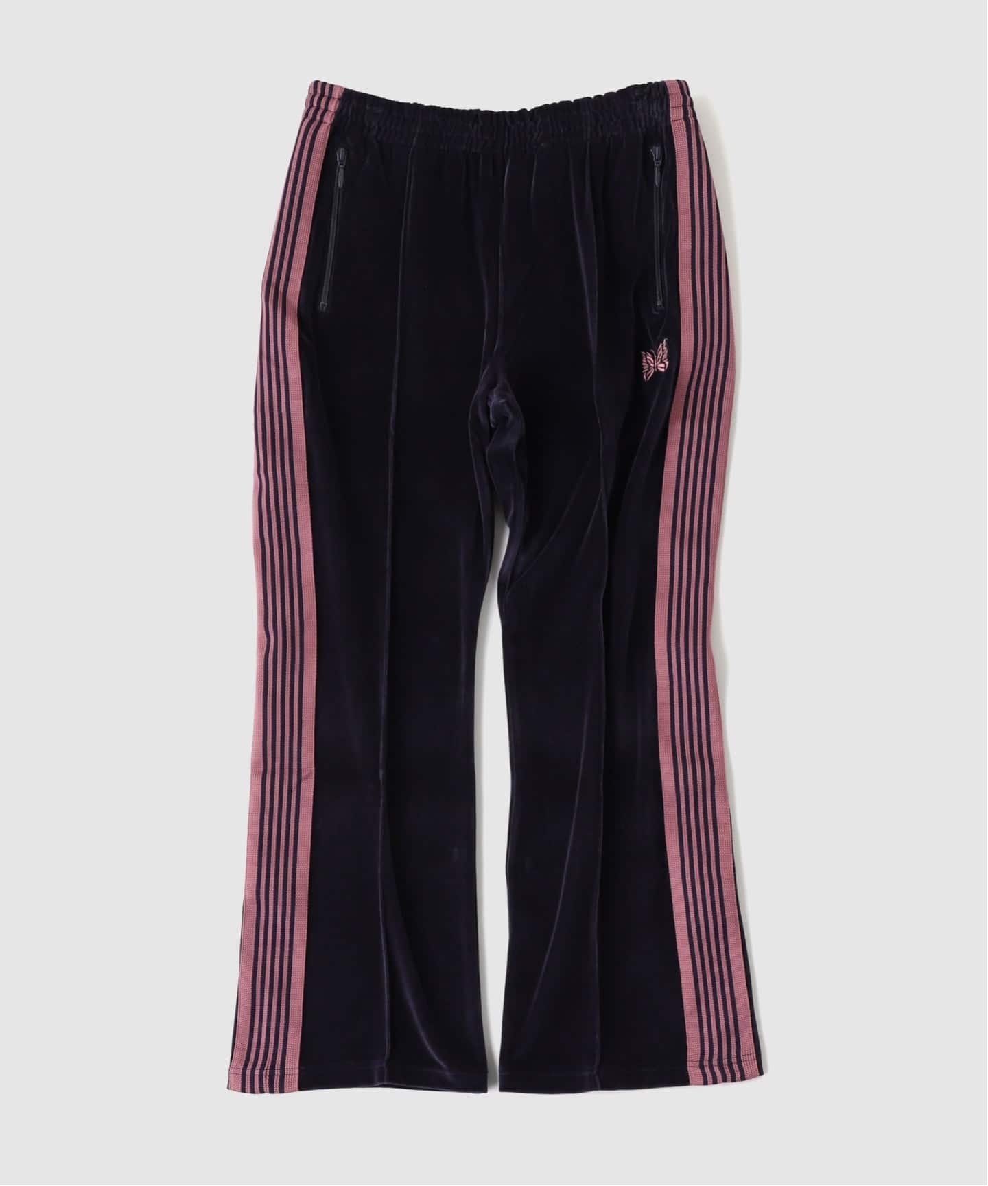 NEEDLES / ニードルズ Boot-Cut Track Pant - C/PE Velour（スラックス