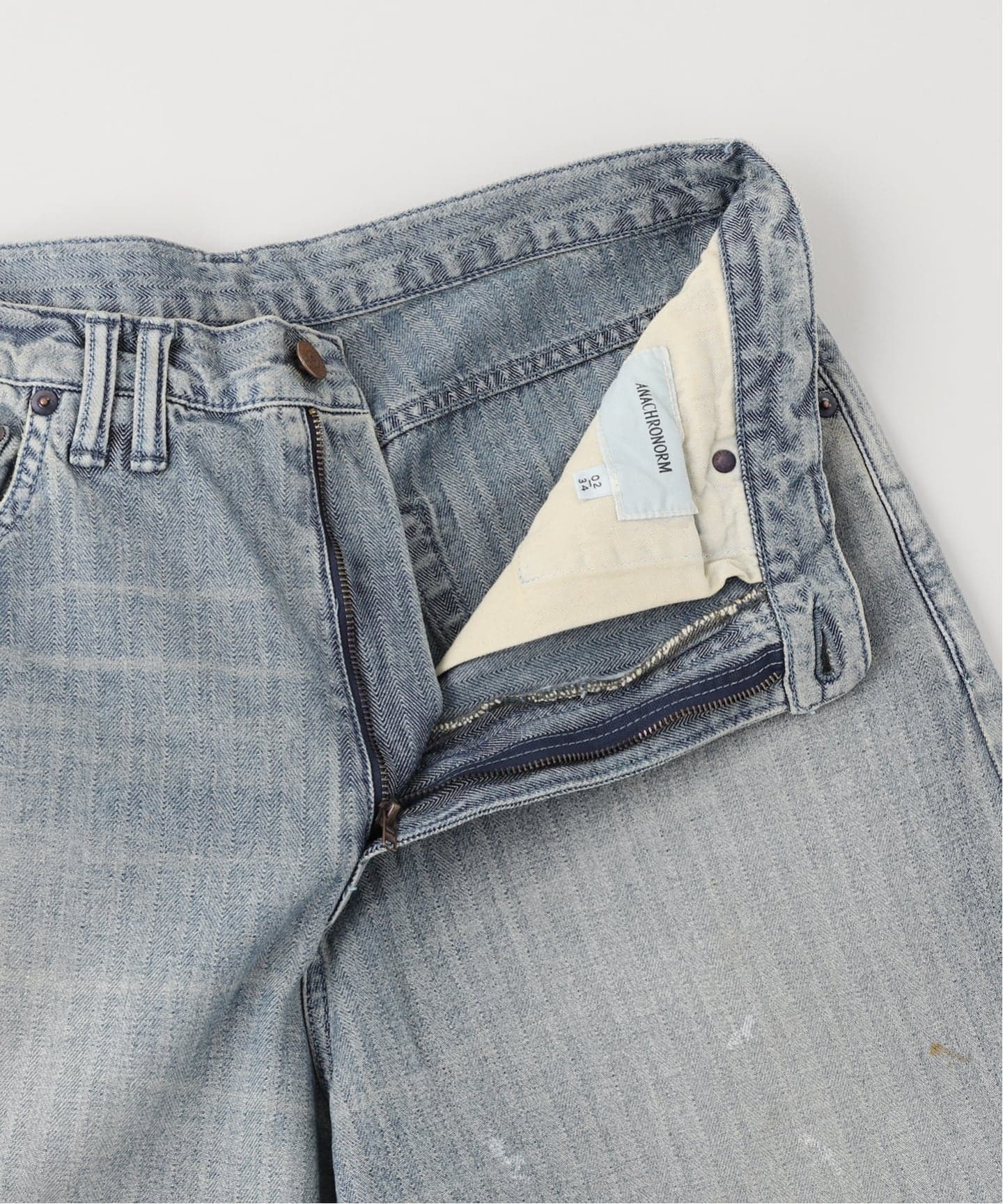 ANACHRONORM / アナクロノーム HERRINGBONE DENIM WIDE 5P PT（デニム
