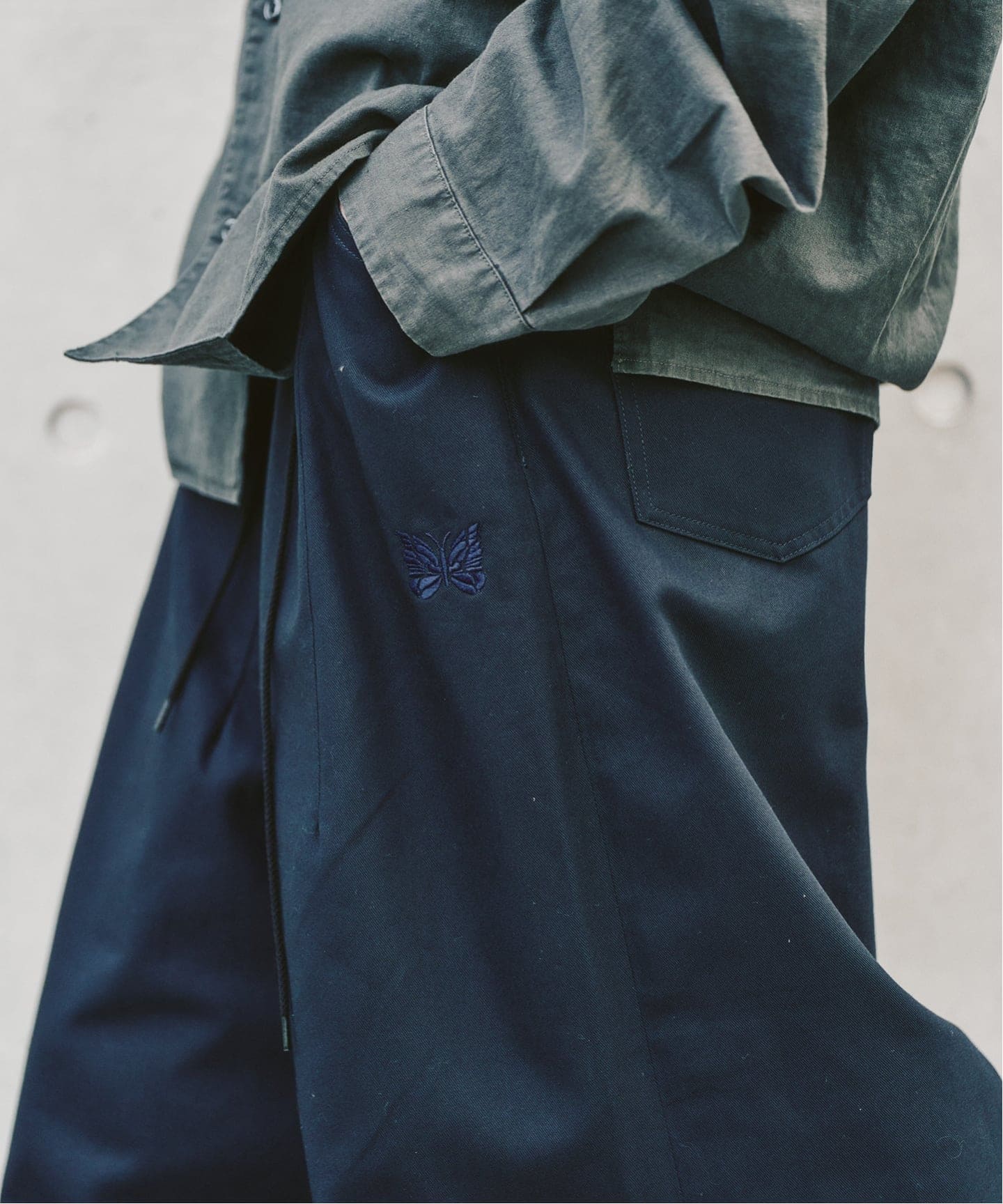 即完売 NEEDLES 417別注 HD Buggy Pant MILITARY NEEDLES / ニードルズ 417別注 HD Buggy Pant MILITARY（カーゴパンツ