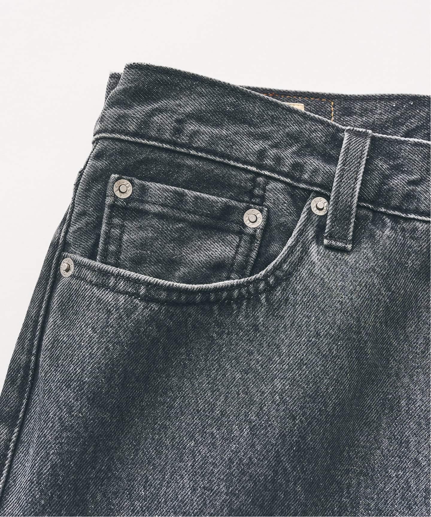 Levi's(リーバイス) 別注 Baggy Wide Leg デニムパンツ（L28）（デニム