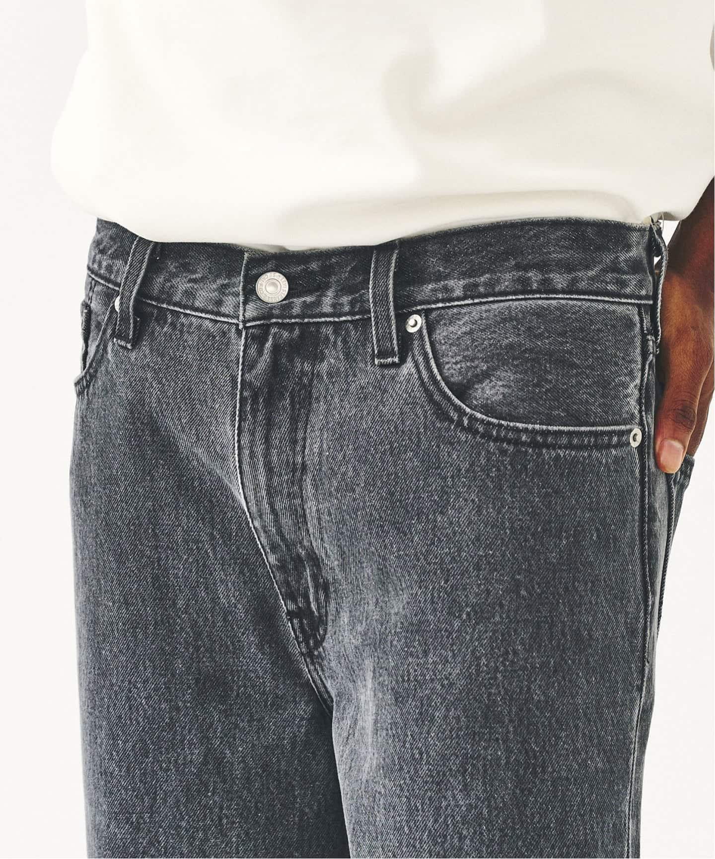 Levi's(リーバイス) 別注 Baggy Wide Leg デニムパンツ（L30）（デニム