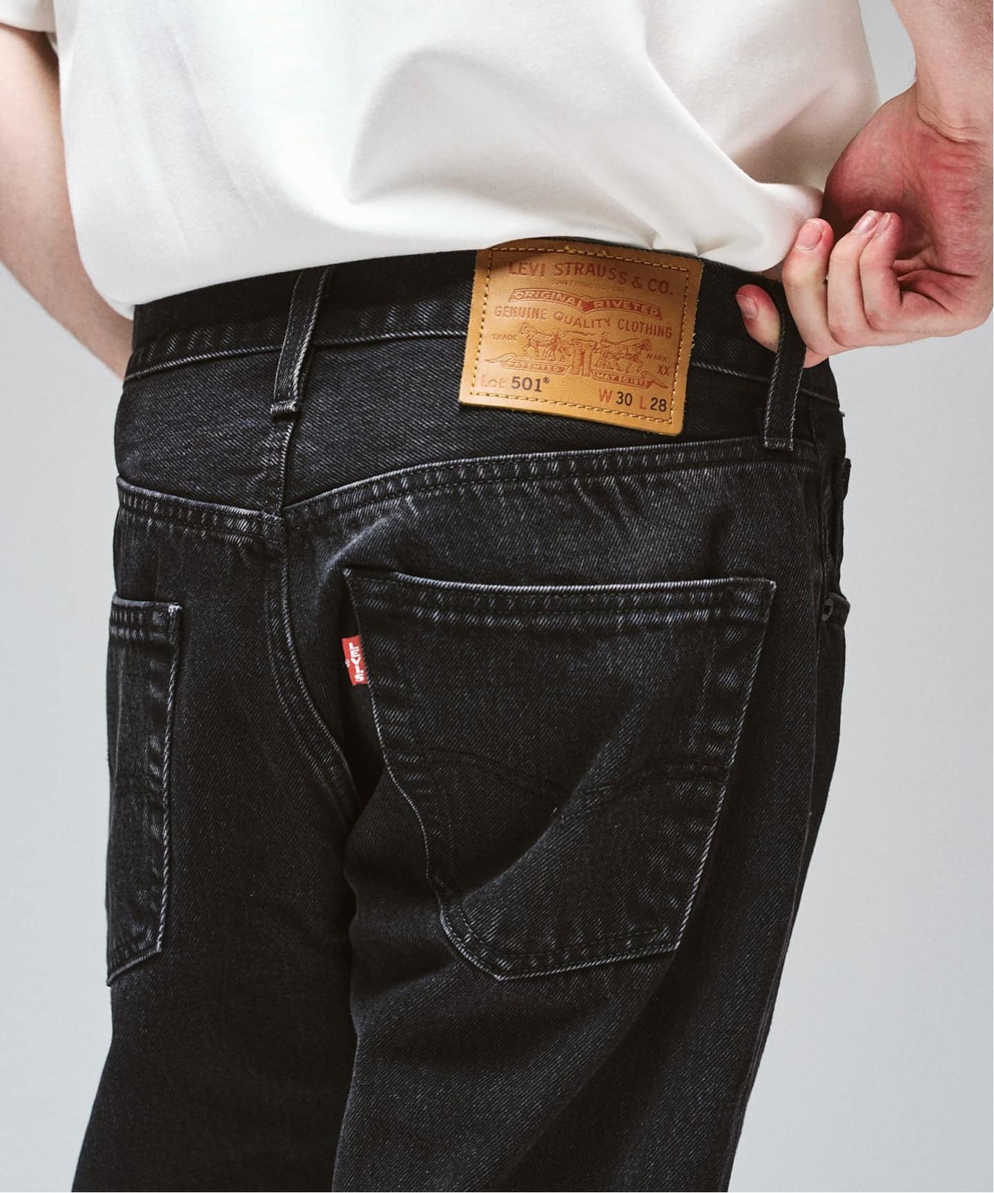 LEVI'S(R)/リーバイス 別注 501 ブラック（L28）（デニムパンツ