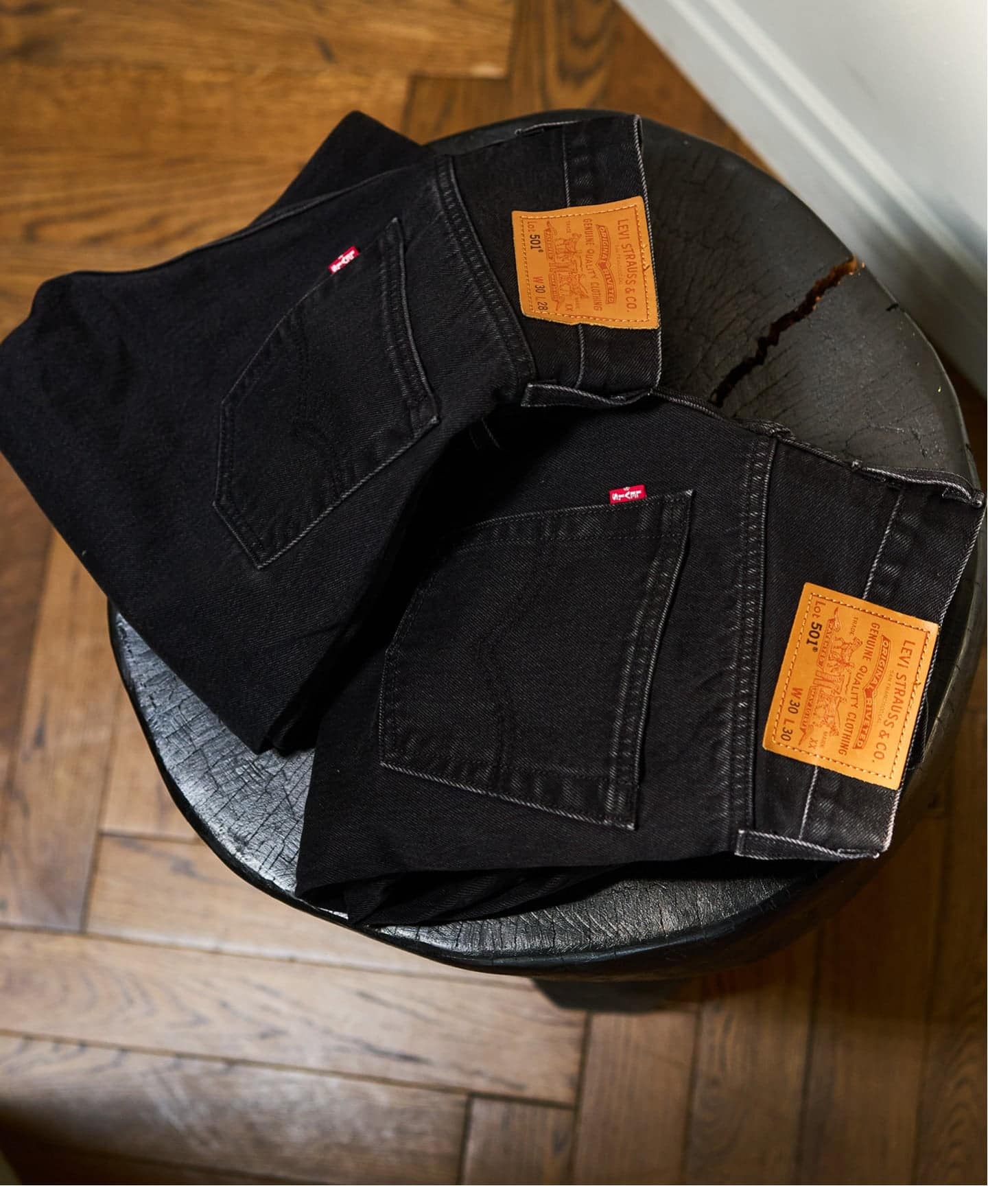 LEVI'S(R)/リーバイス 別注 501 ブラック（L28）（デニムパンツ