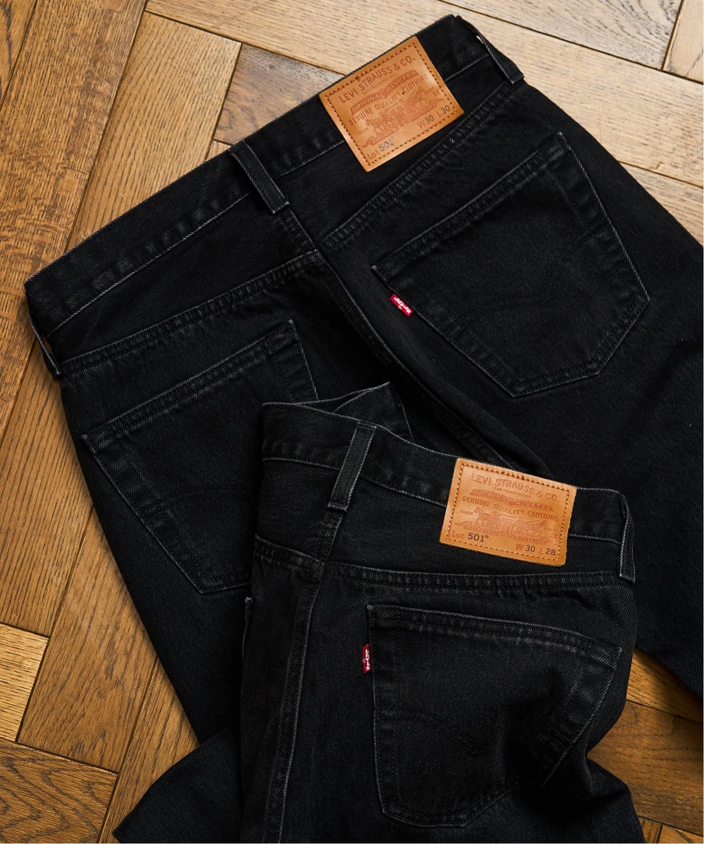 LEVI'S(R)/リーバイス 別注 501 ブラック（L28）（デニムパンツ