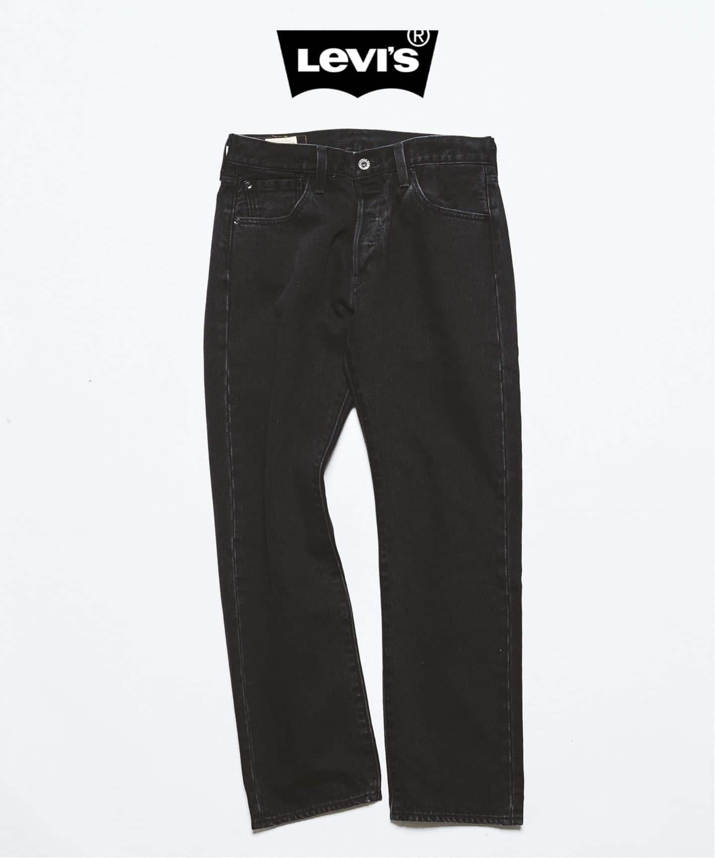 エディフィス別注　Levi's 501 ブラックデニムパンツ W36 L28 LEVI'S(R)/リーバイス 別注 501 ブラック（L28）（デニムパンツ
