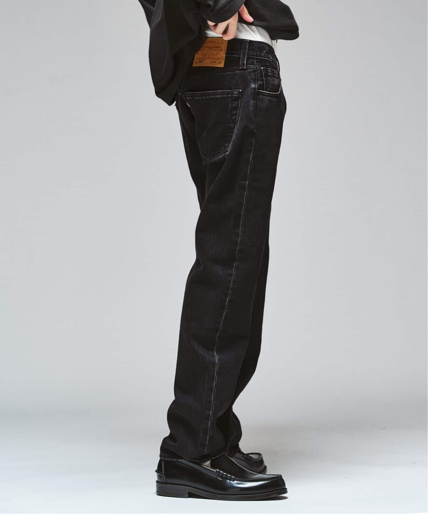 LEVI'S(R)/リーバイス(R) 別注 501 ブラック（L30）（デニムパンツ