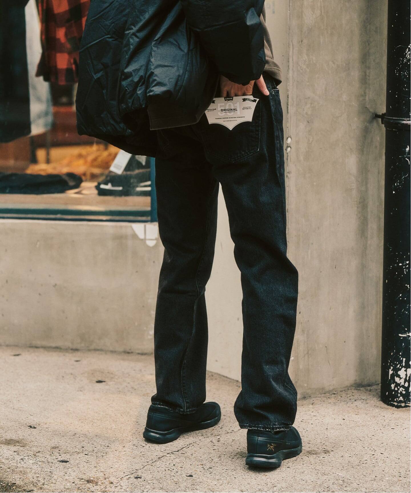 追加 Levi's(リーバイス) 30th 別注 501(R) BLACK L30（デニムパンツ