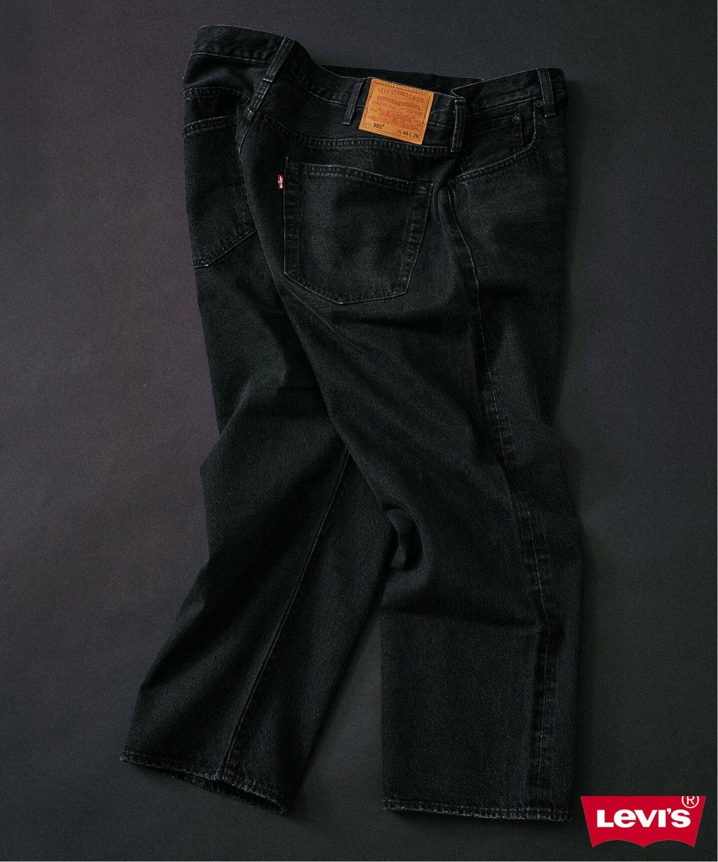 追加 Levi's(リーバイス) 30th 別注 501(R) BLACK L26（デニムパンツ