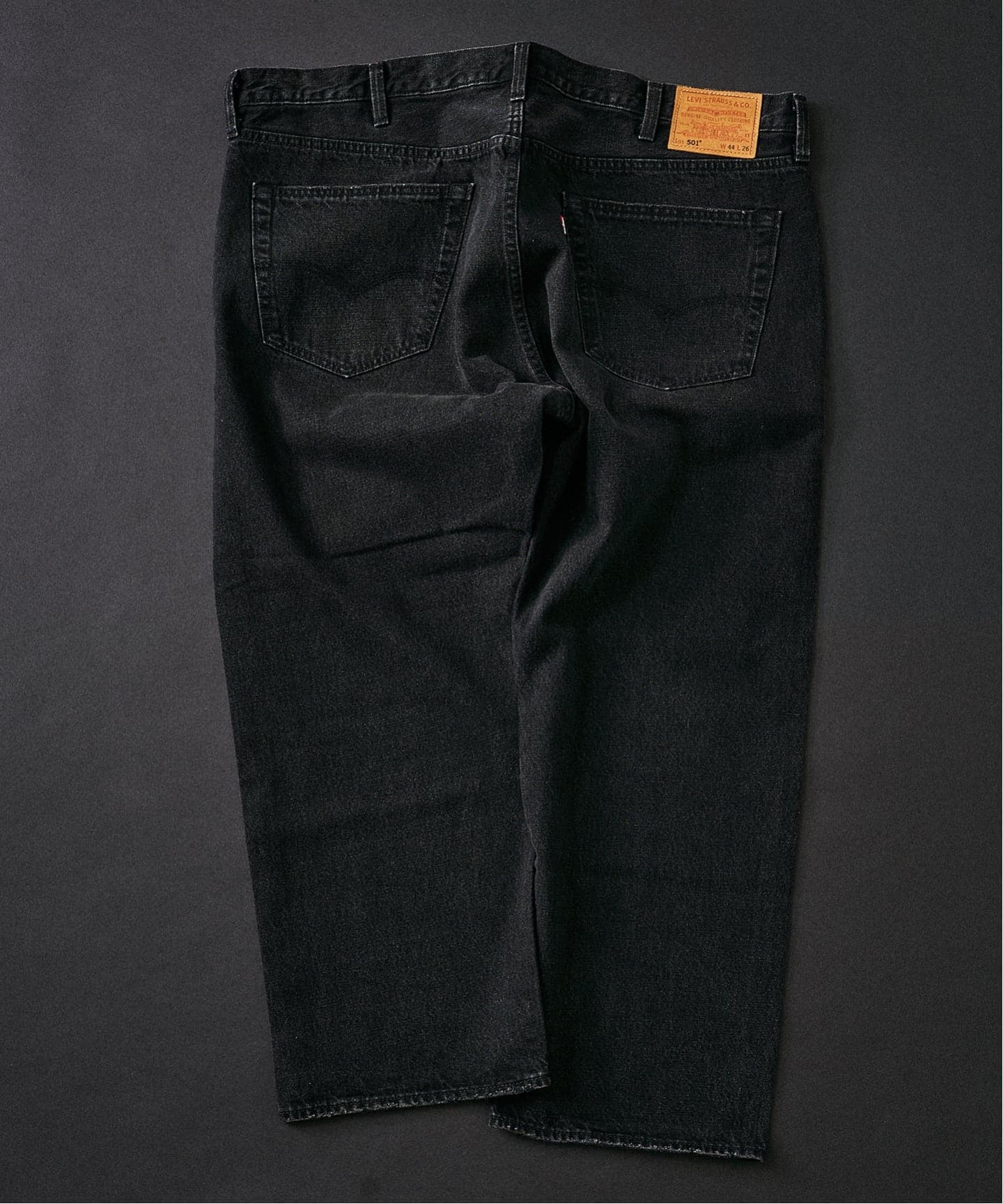 追加 Levi's(リーバイス) 30th 別注 501(R) BLACK L26（デニムパンツ