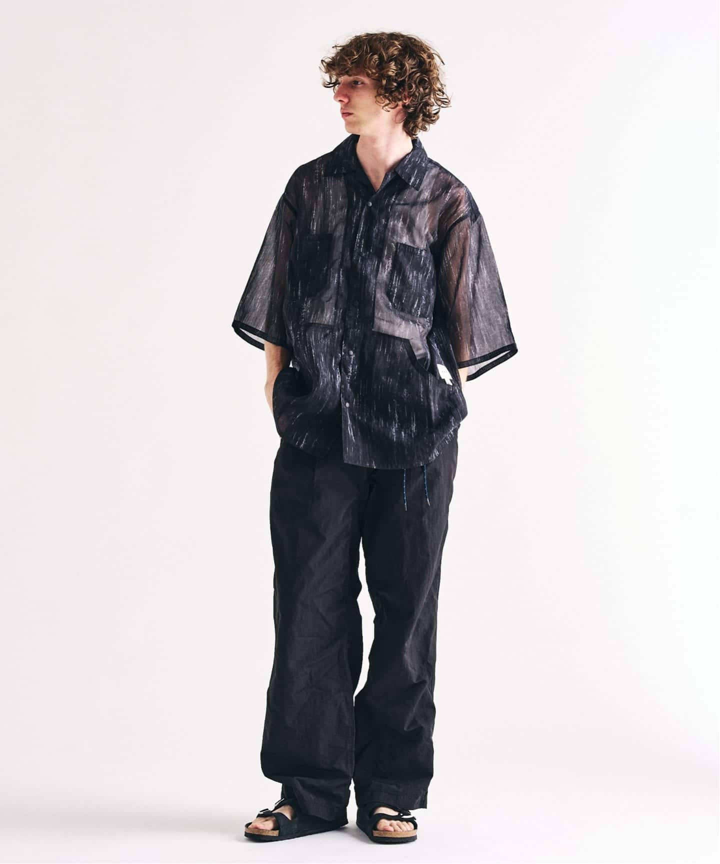 迷迭香 / マンネンロウ 417別注 NYLON HARVEST TROUSER（スラックス