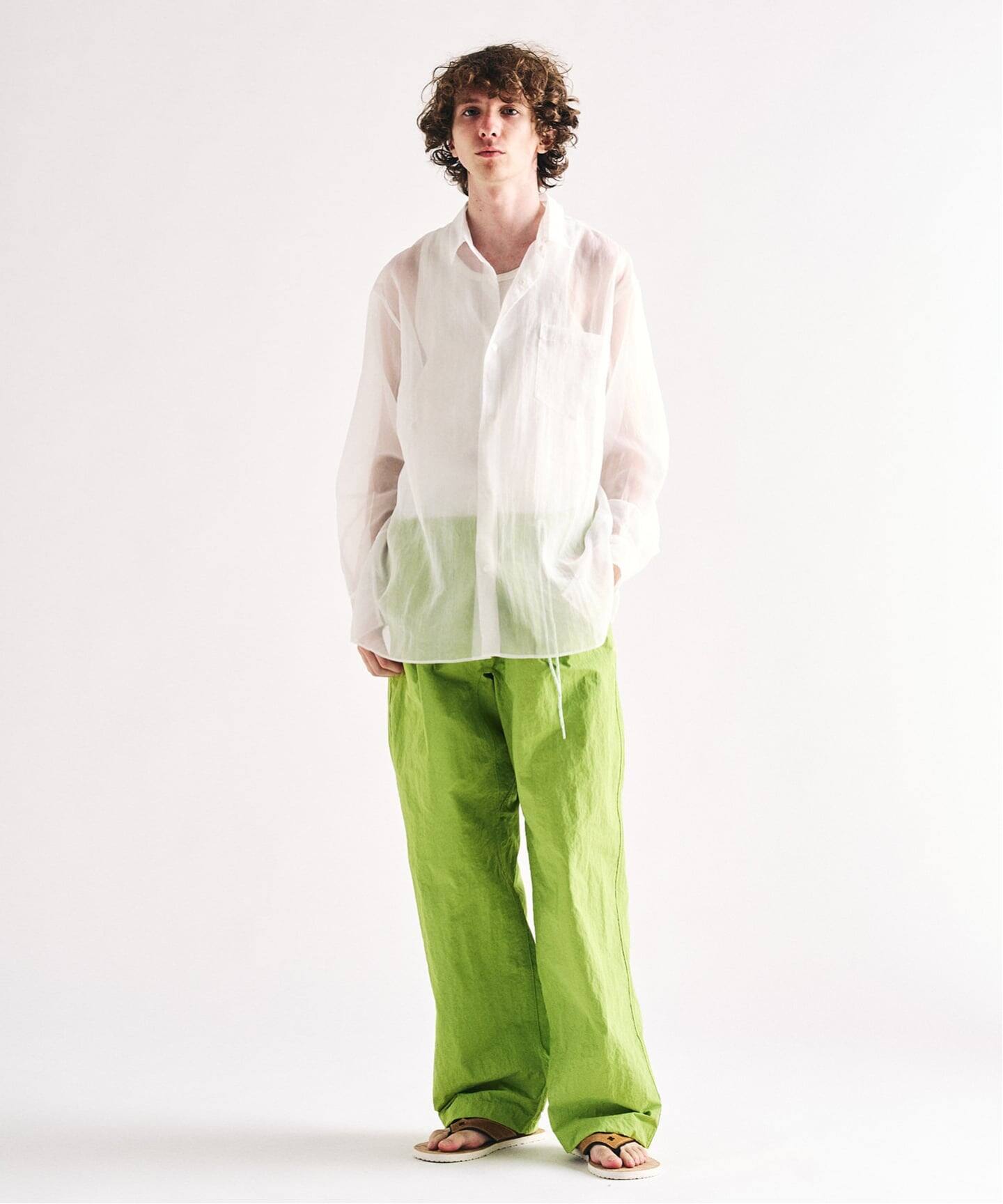 迷迭香 / マンネンロウ 417別注 NYLON HARVEST TROUSER（スラックス