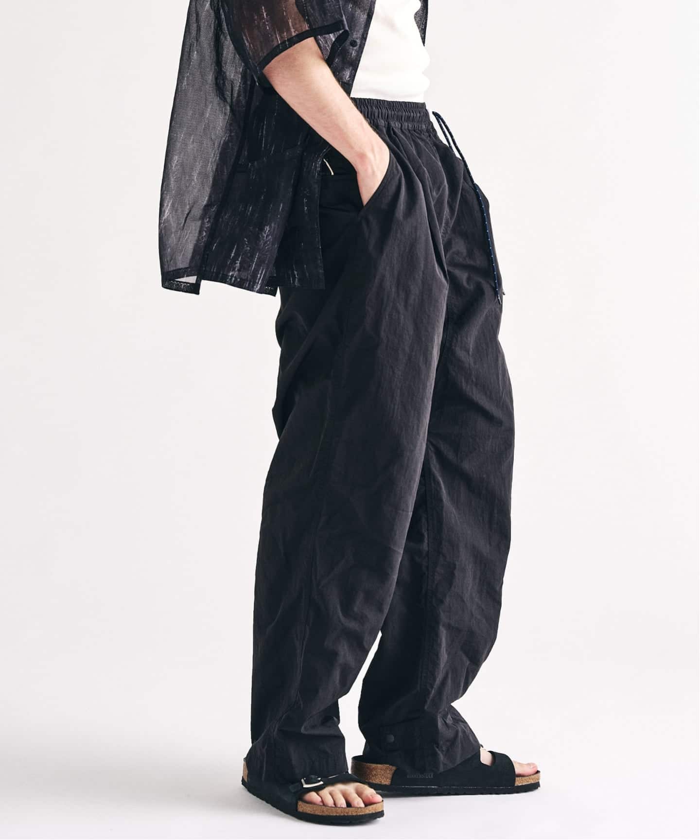迷迭香 / マンネンロウ 417別注 NYLON HARVEST TROUSER（スラックス