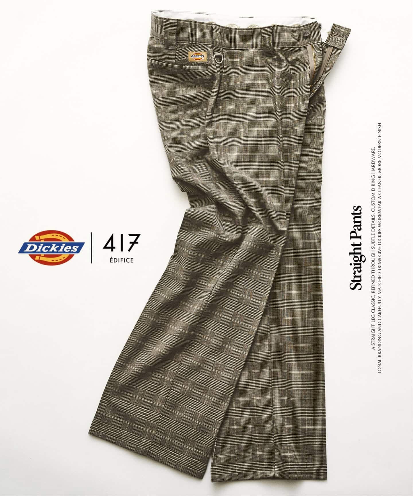EDIFICE DICKIES 417別注 ストレートパンツ 新品 Dickies / ディッキーズ 417別注 ストレート パンツ（スラックス
