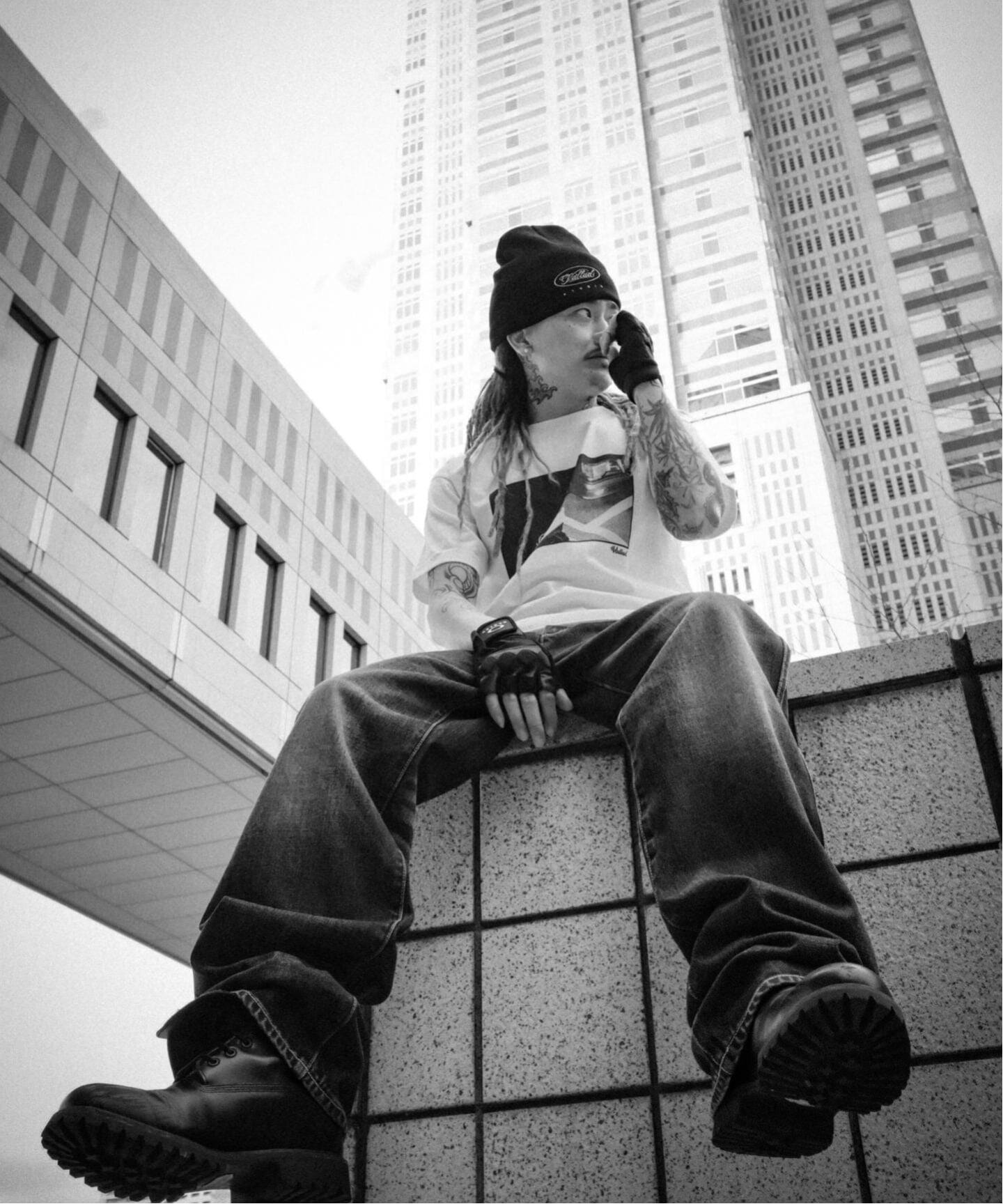 VALLAD / バラッド BLUE AUTHENTIC FLARE DENIM（デニムパンツ